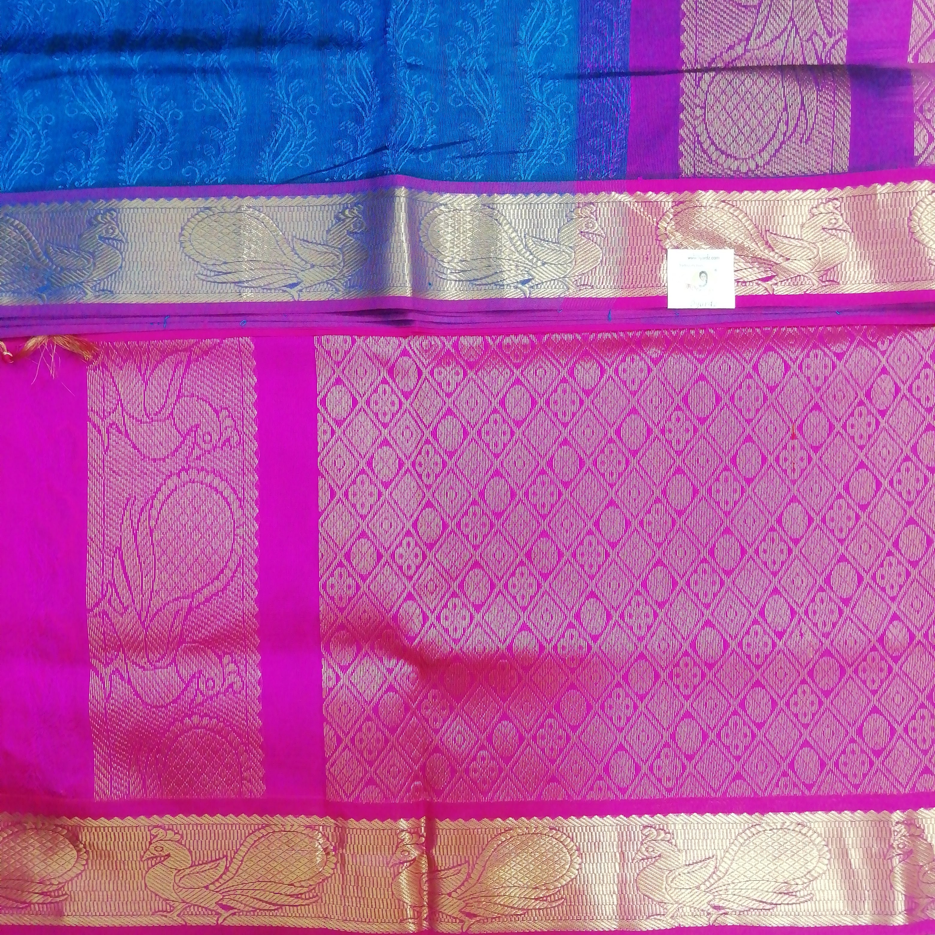 Rich Pallu Silk Cotton 6yardz