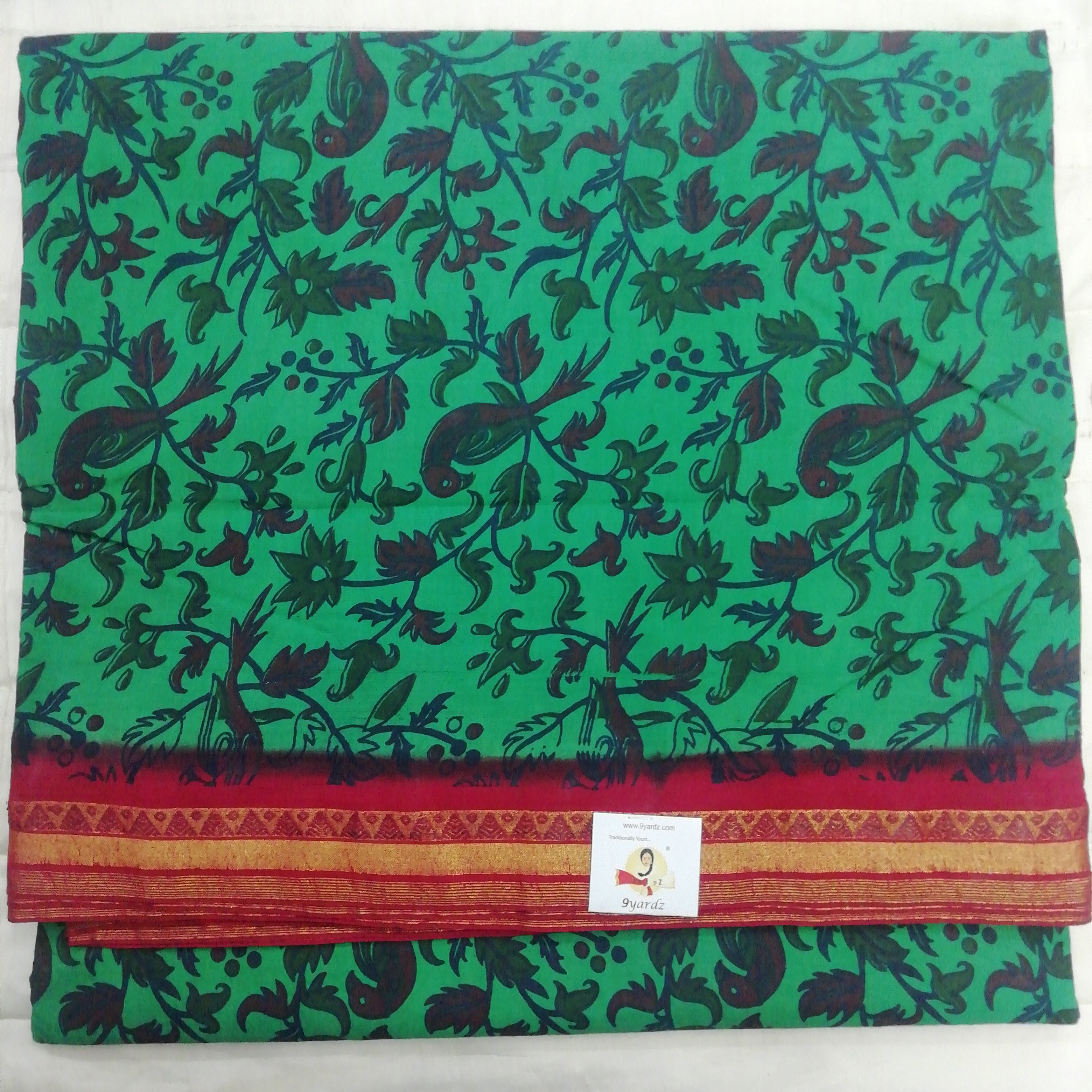 Colour Kalamkari Design- 10.5 yards