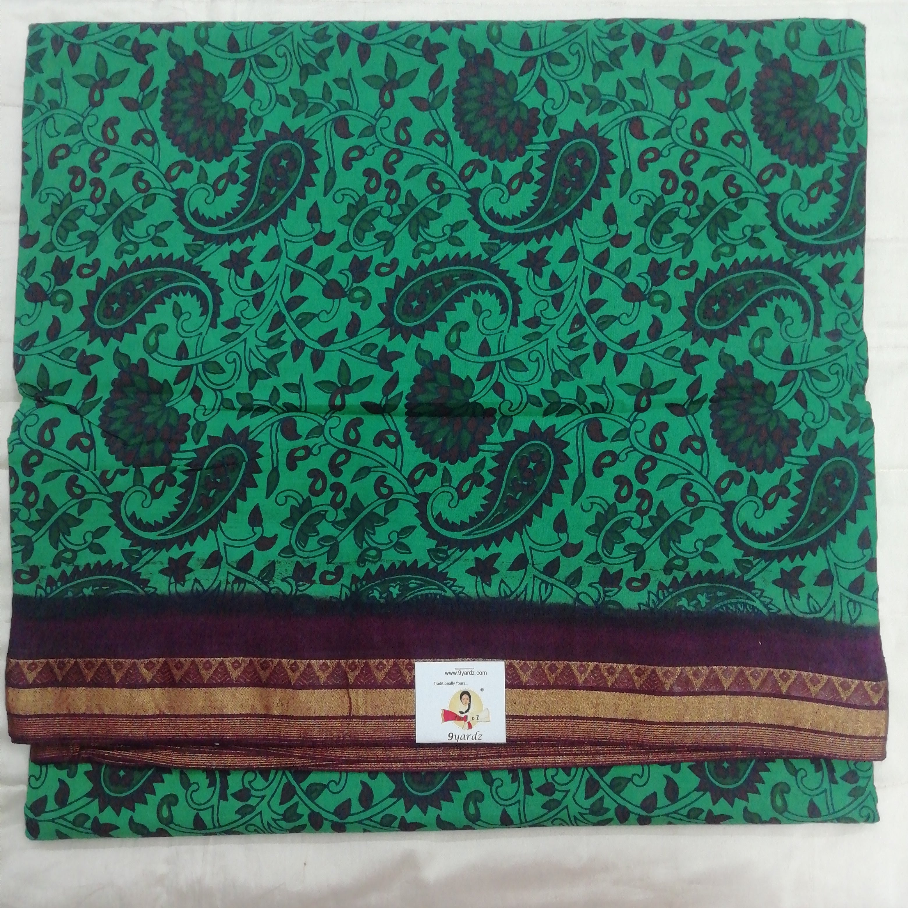 Colour Kalamkari Design- 10.5 yards