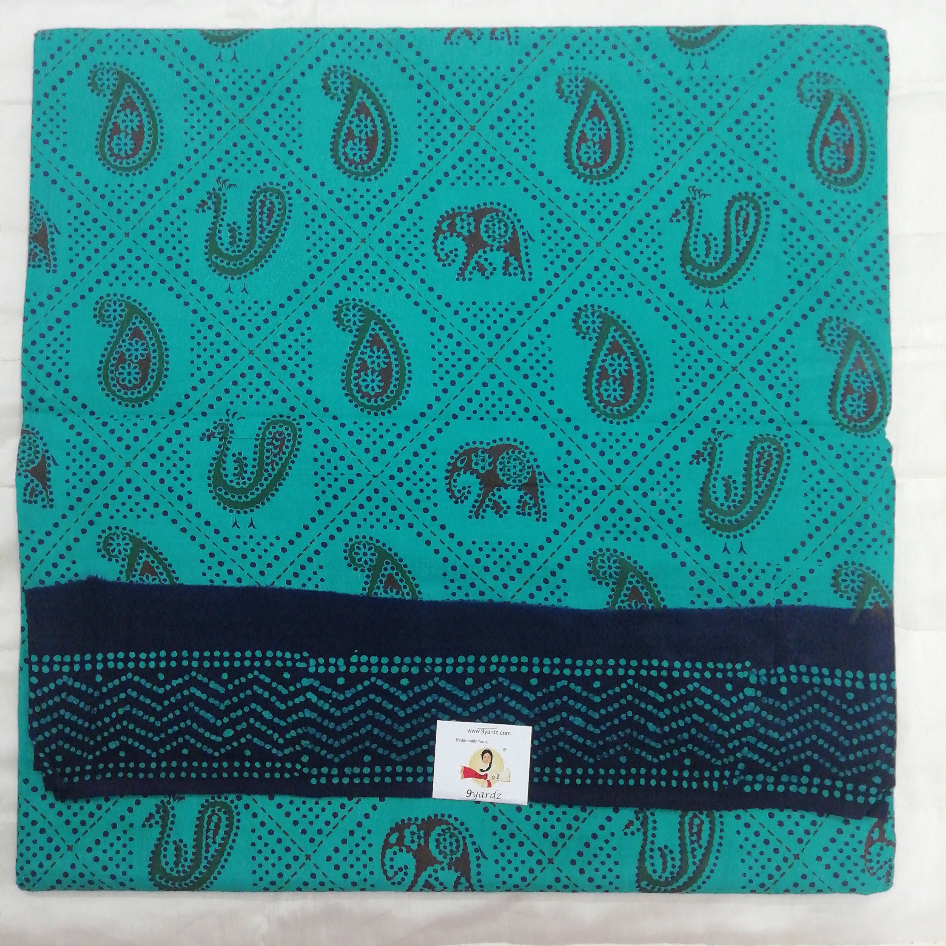 Colour Kalamkari Design- 10.5 yards