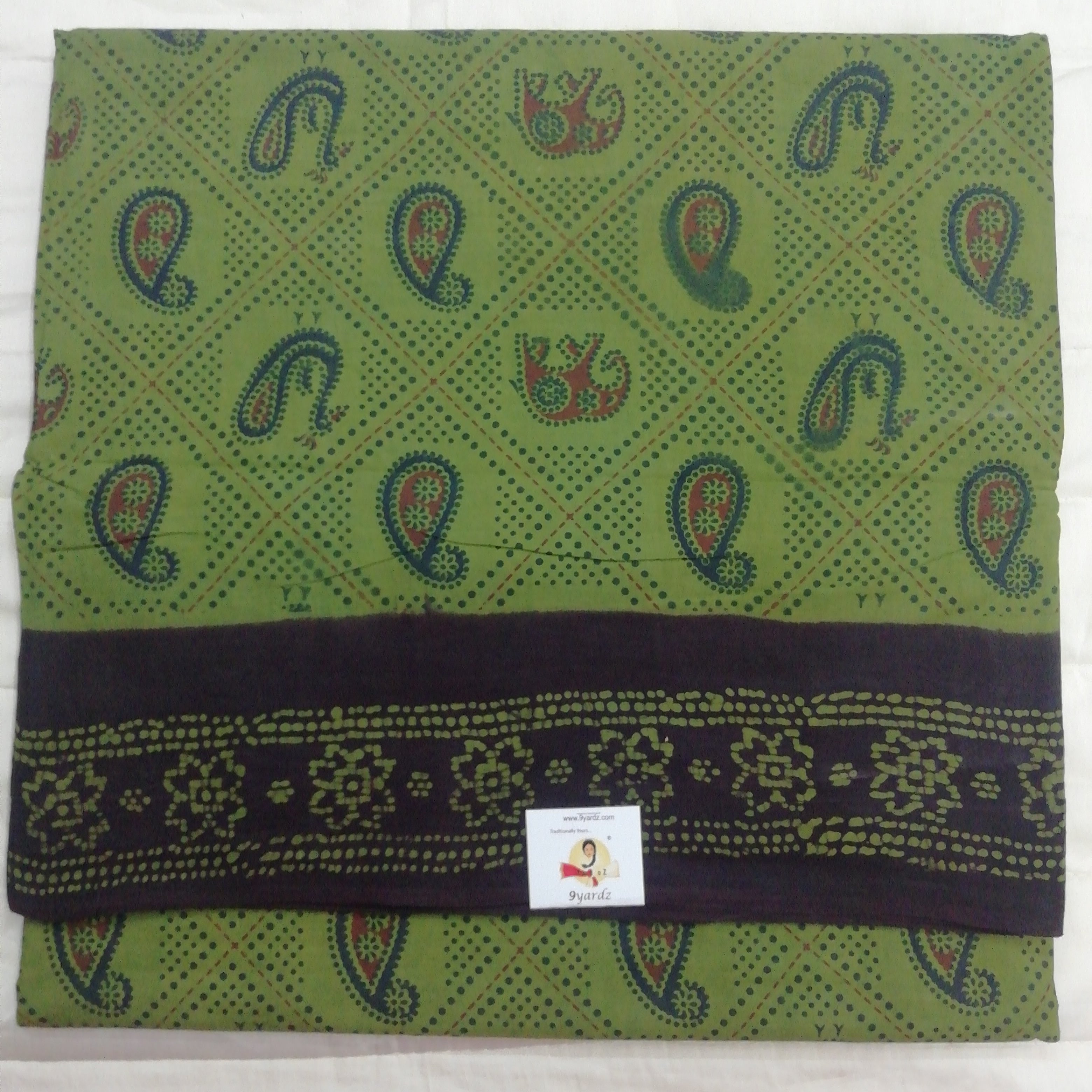 Colour Kalamkari Design- 10.5 yards