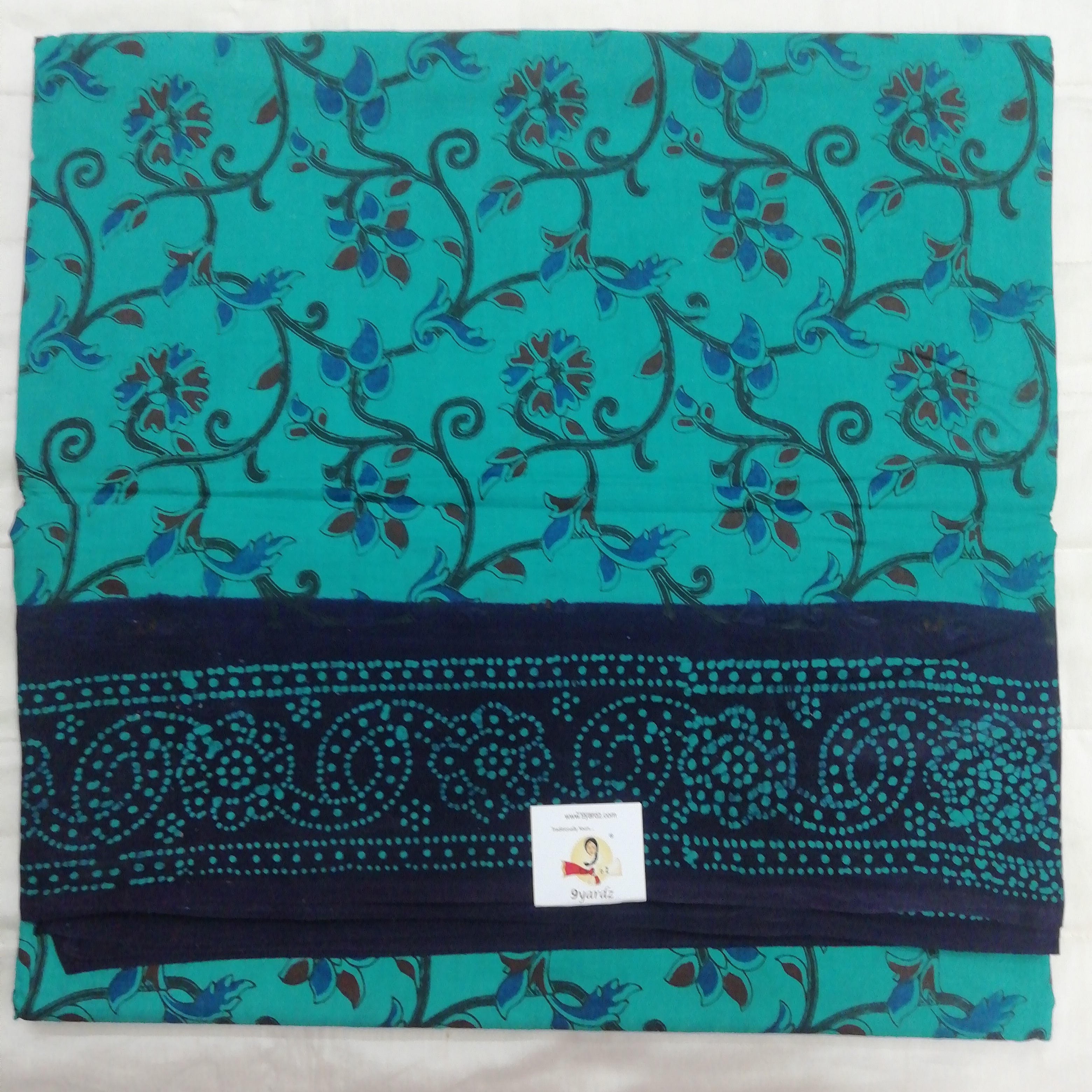 Colour Kalamkari Design- 10.5 yards