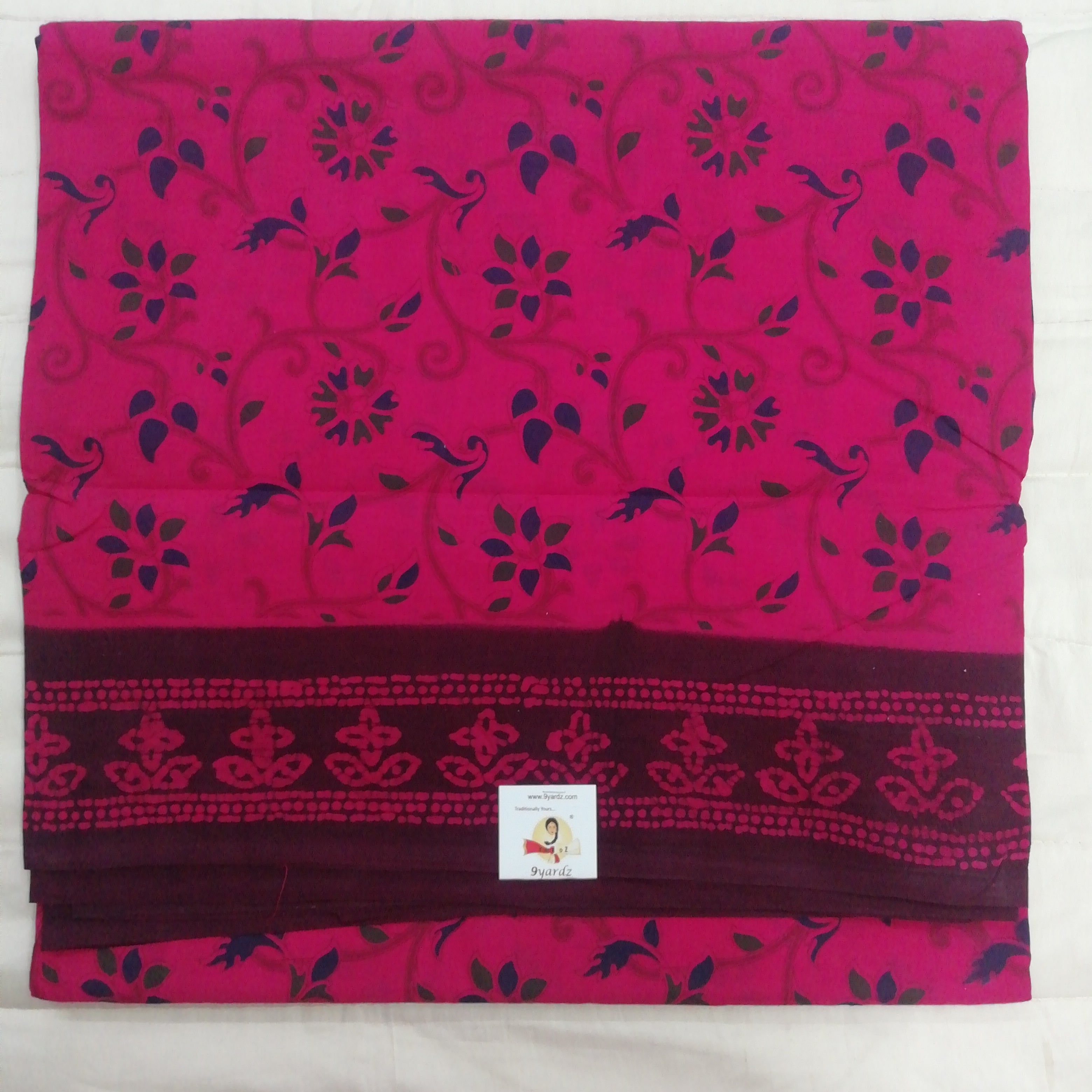 Colour Kalamkari Design- 10.5 yards