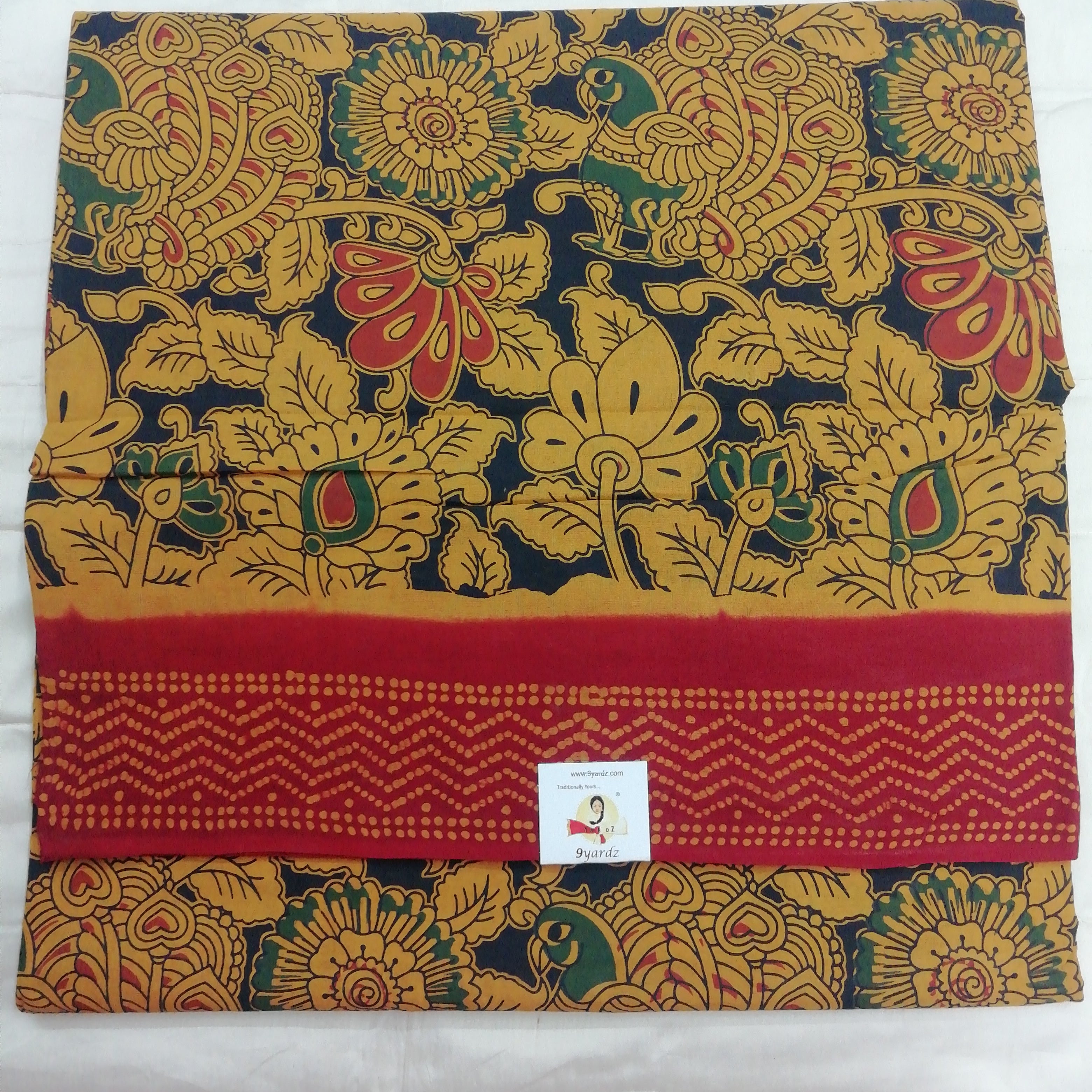 Sungudi cotton 10.5 yards madisar