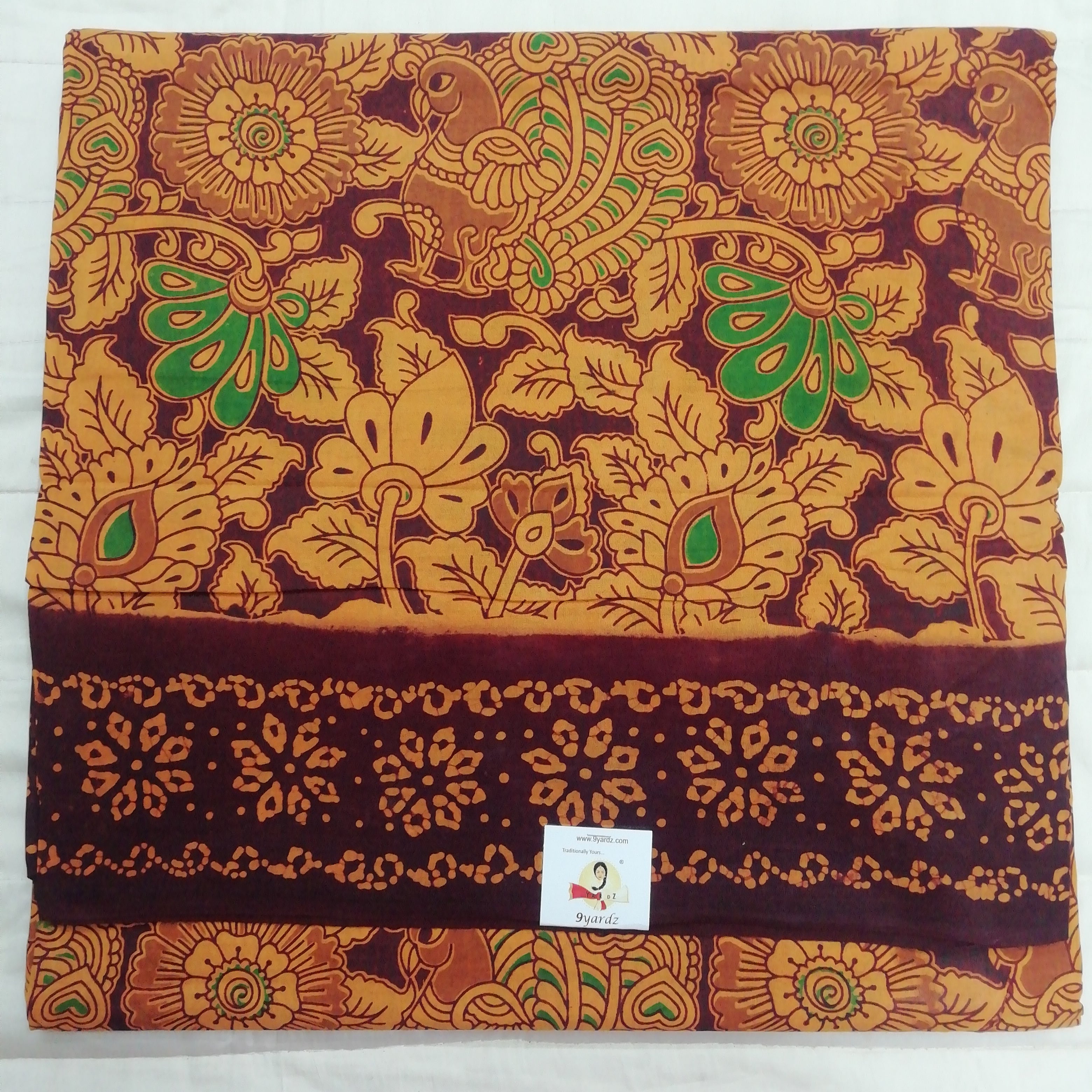 Sungudi cotton 10.5 yards madisar