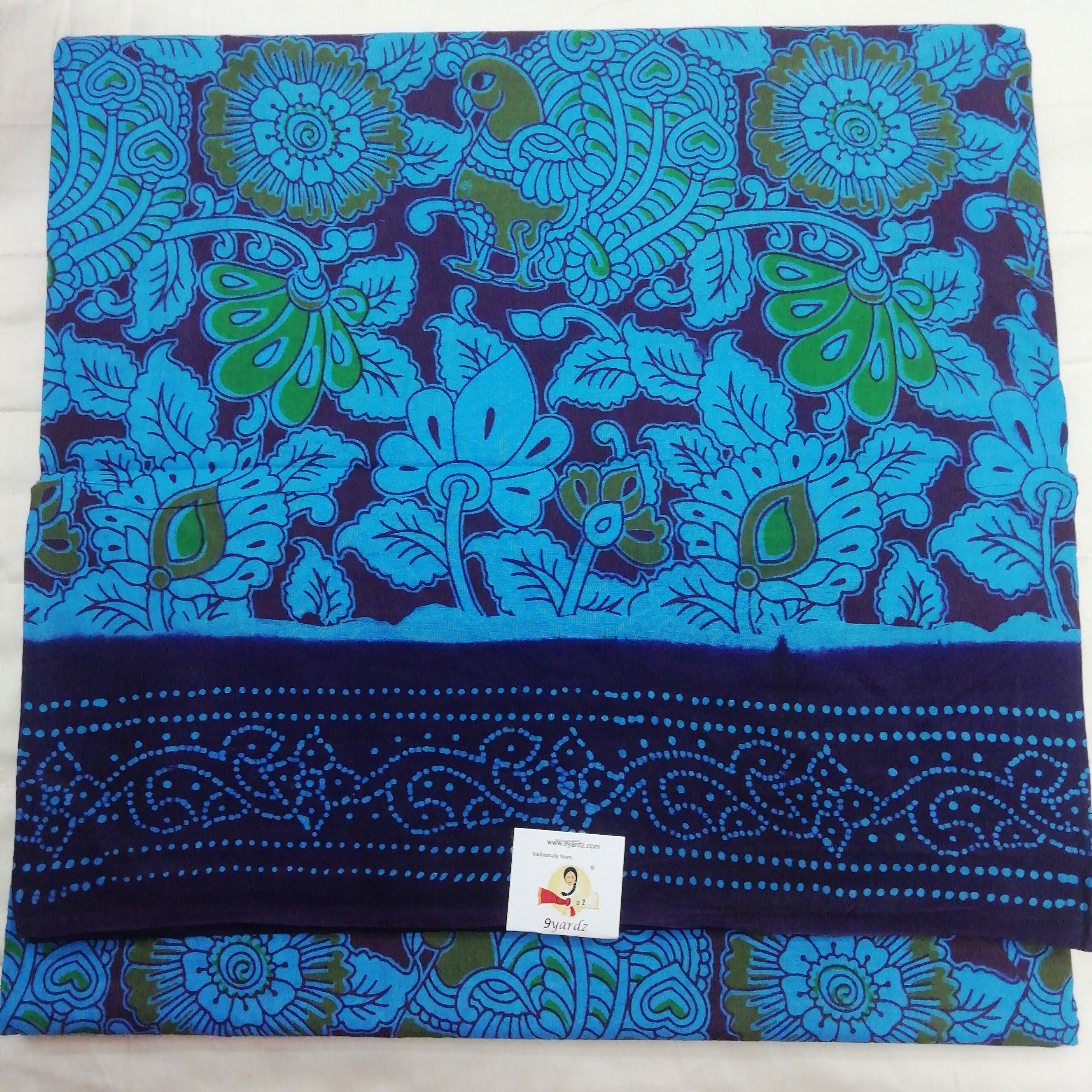 Sungudi cotton 10.5 yards madisar