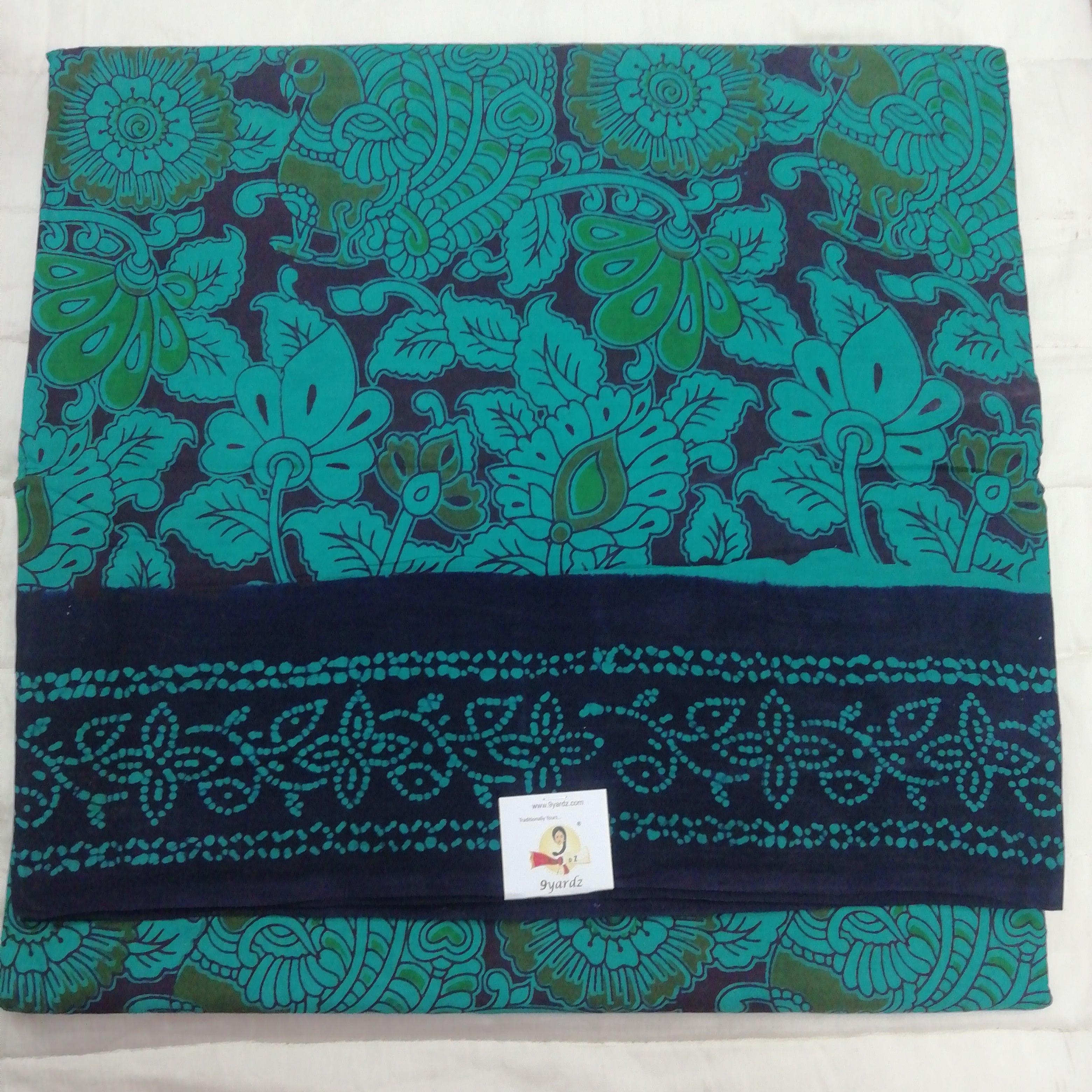 Sungudi cotton 10.5 yards madisar