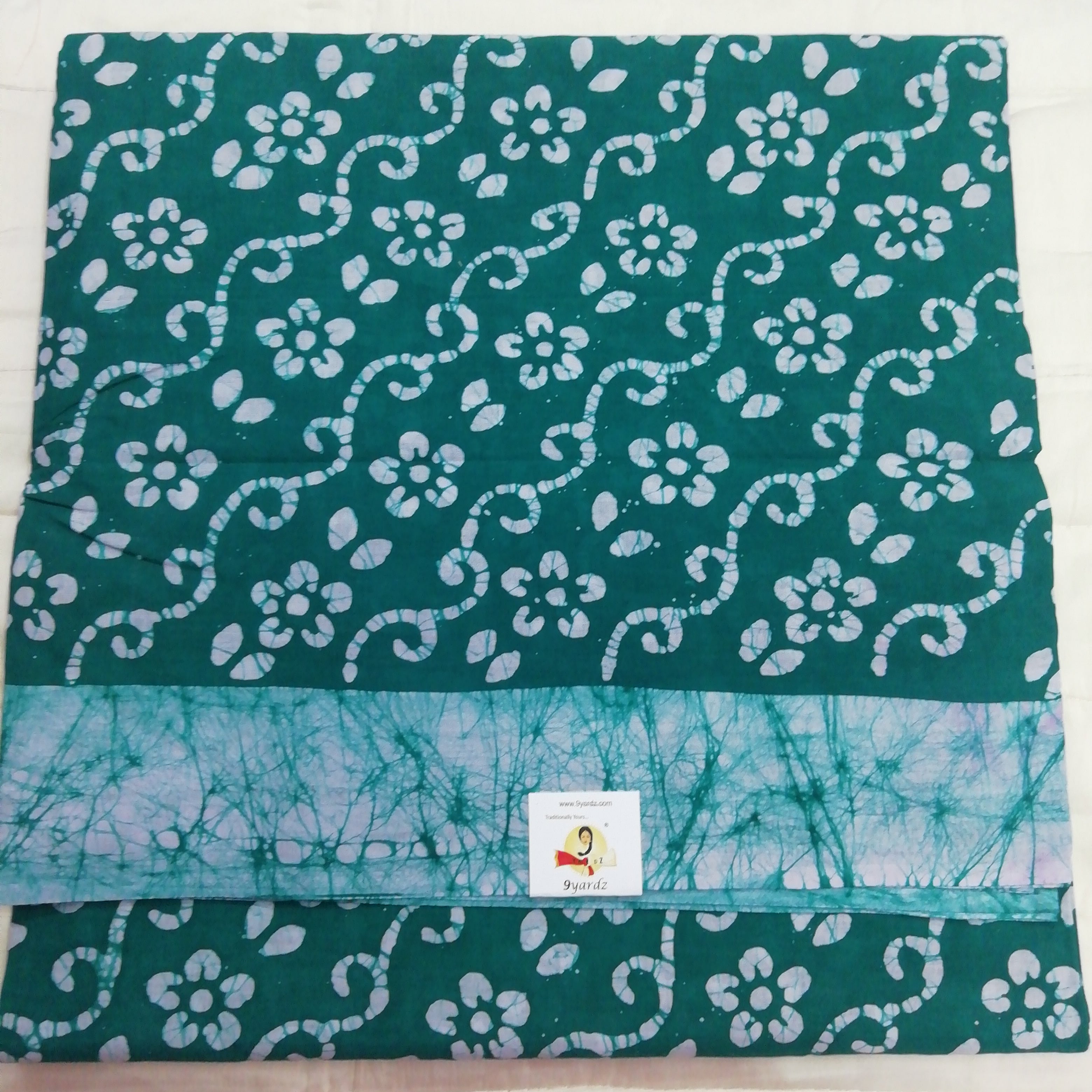 Sungudi cotton Bathik 10.5 yards madisar