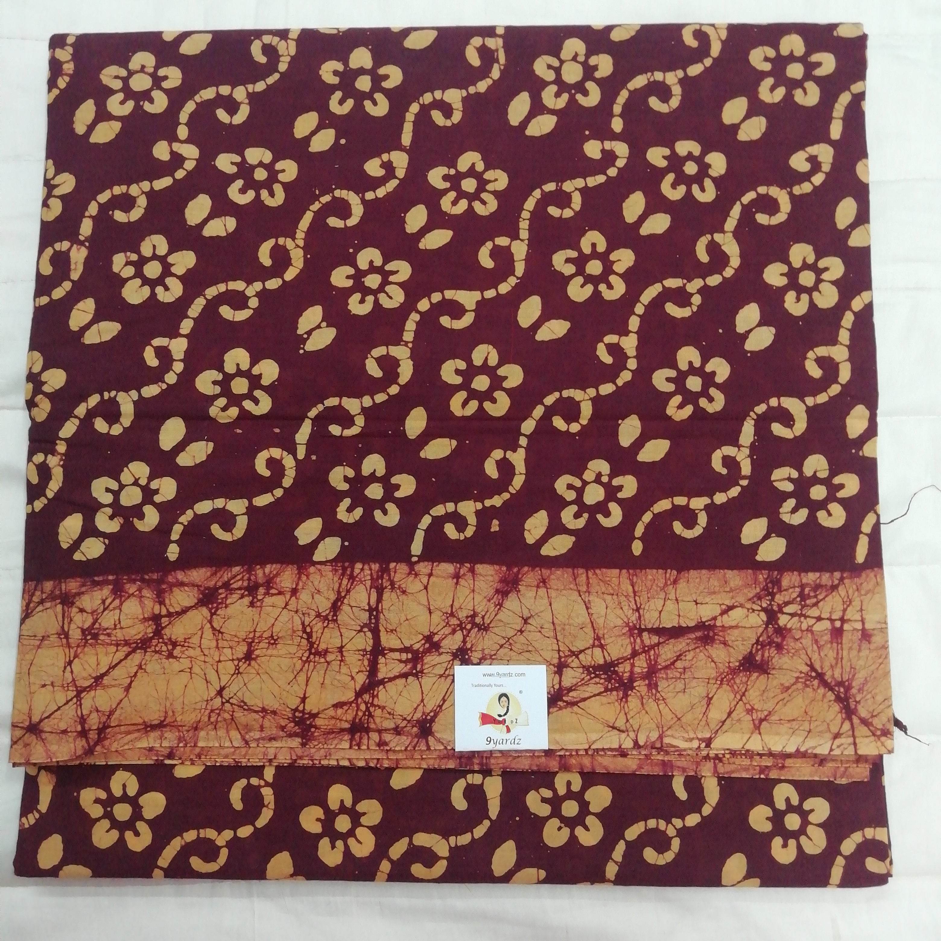 Sungudi cotton Bathik 10.5 yards madisar