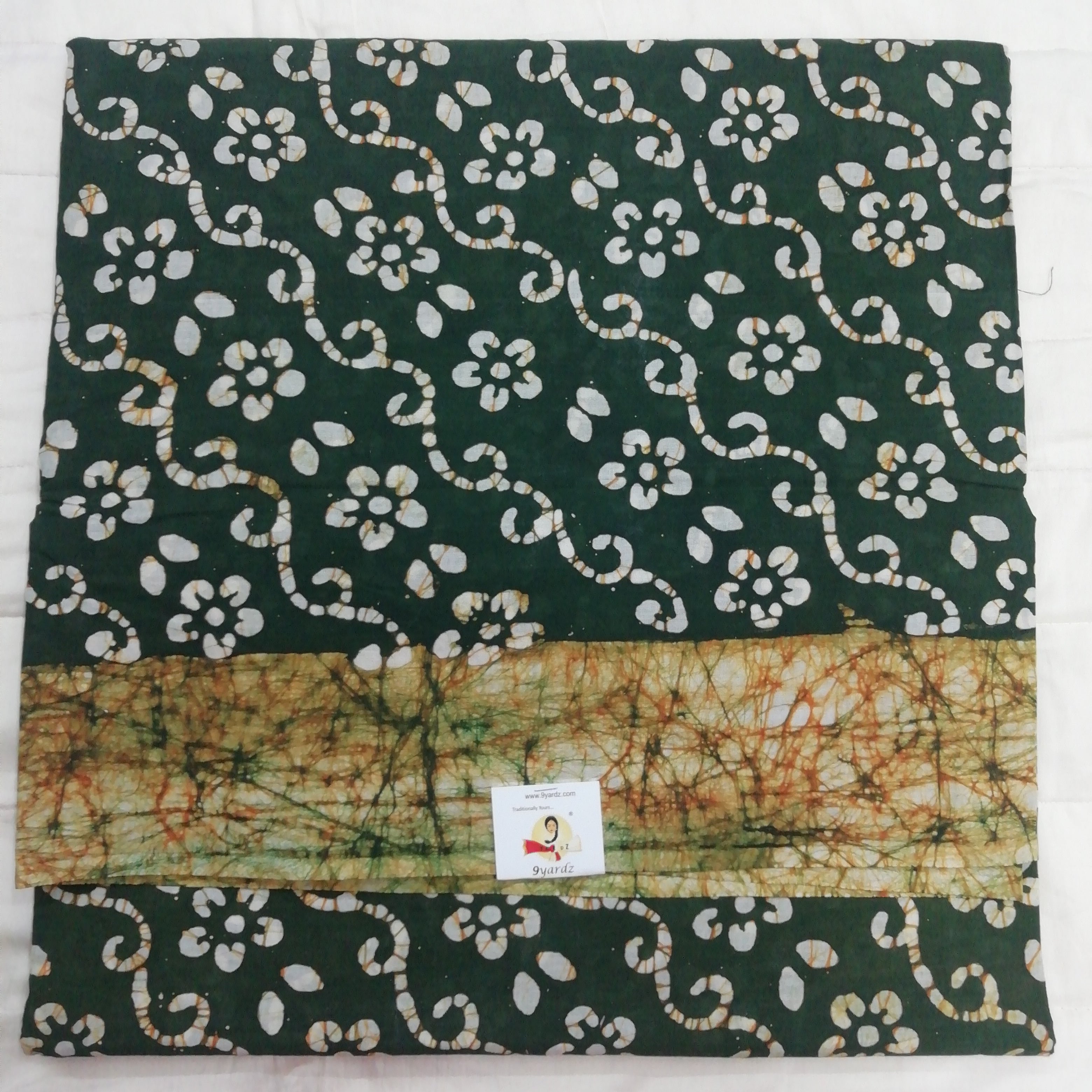 Sungudi cotton Bathik 10.5 yards madisar