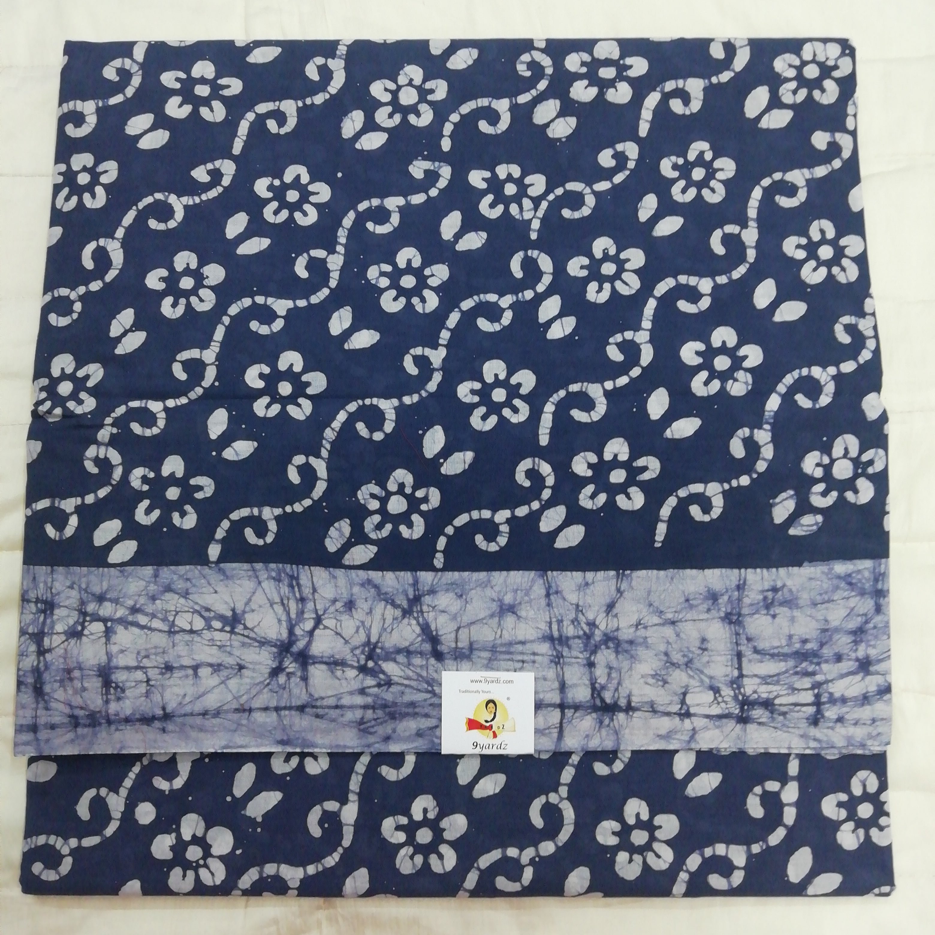 Sungudi cotton Bathik 10.5 yards madisar