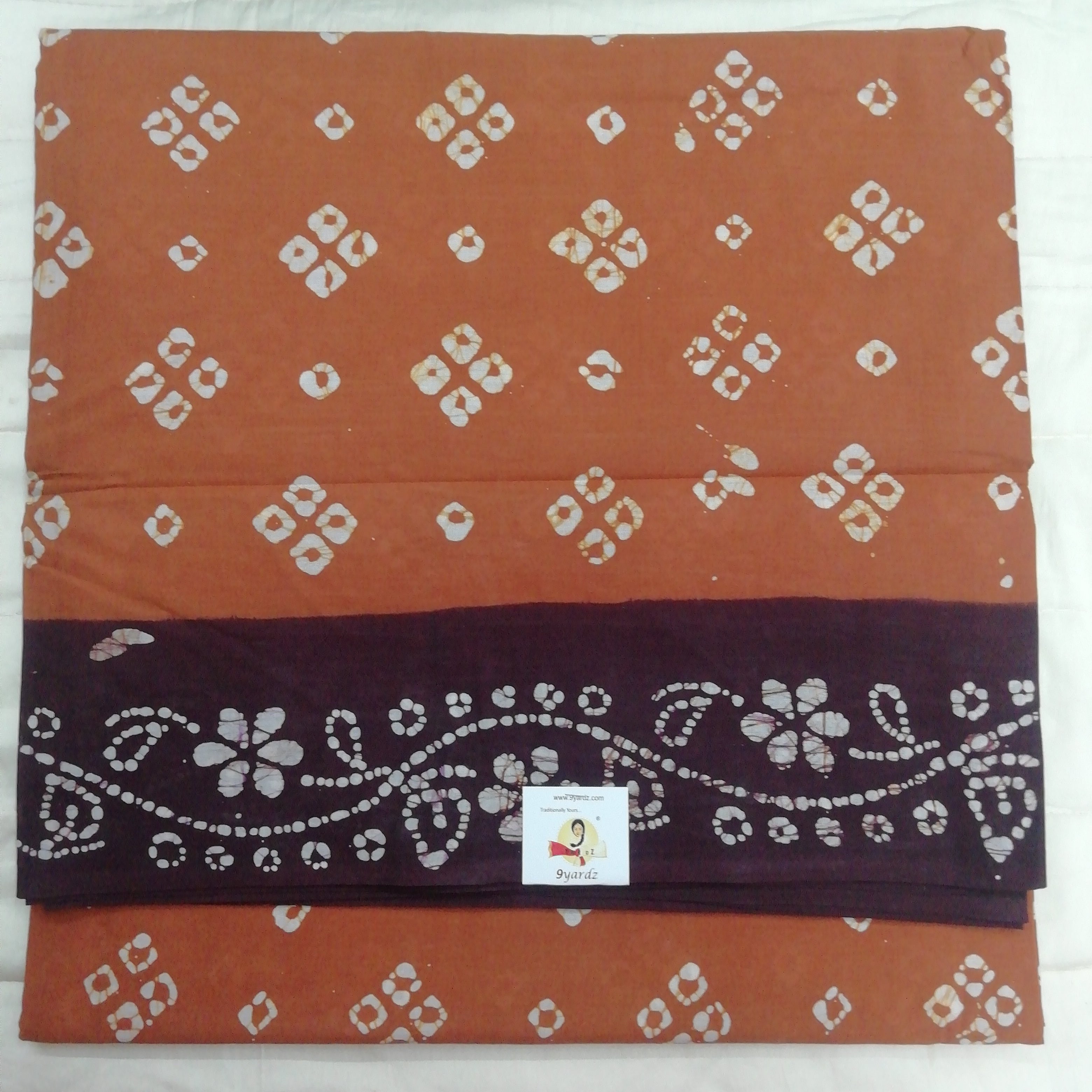 Sungudi cotton Bathik 10.5 yards madisar