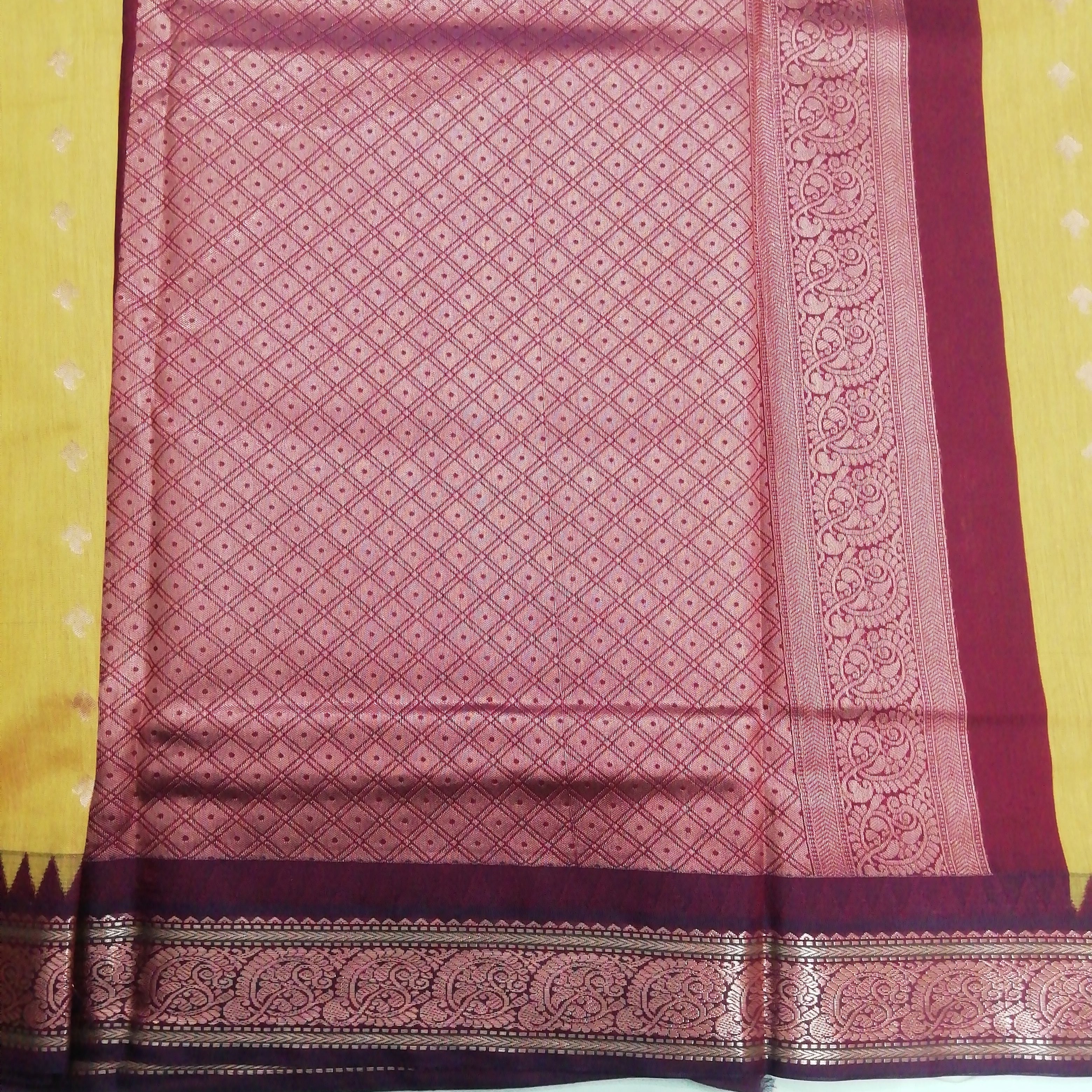 Akshaya cotton 10.25 yards madisar