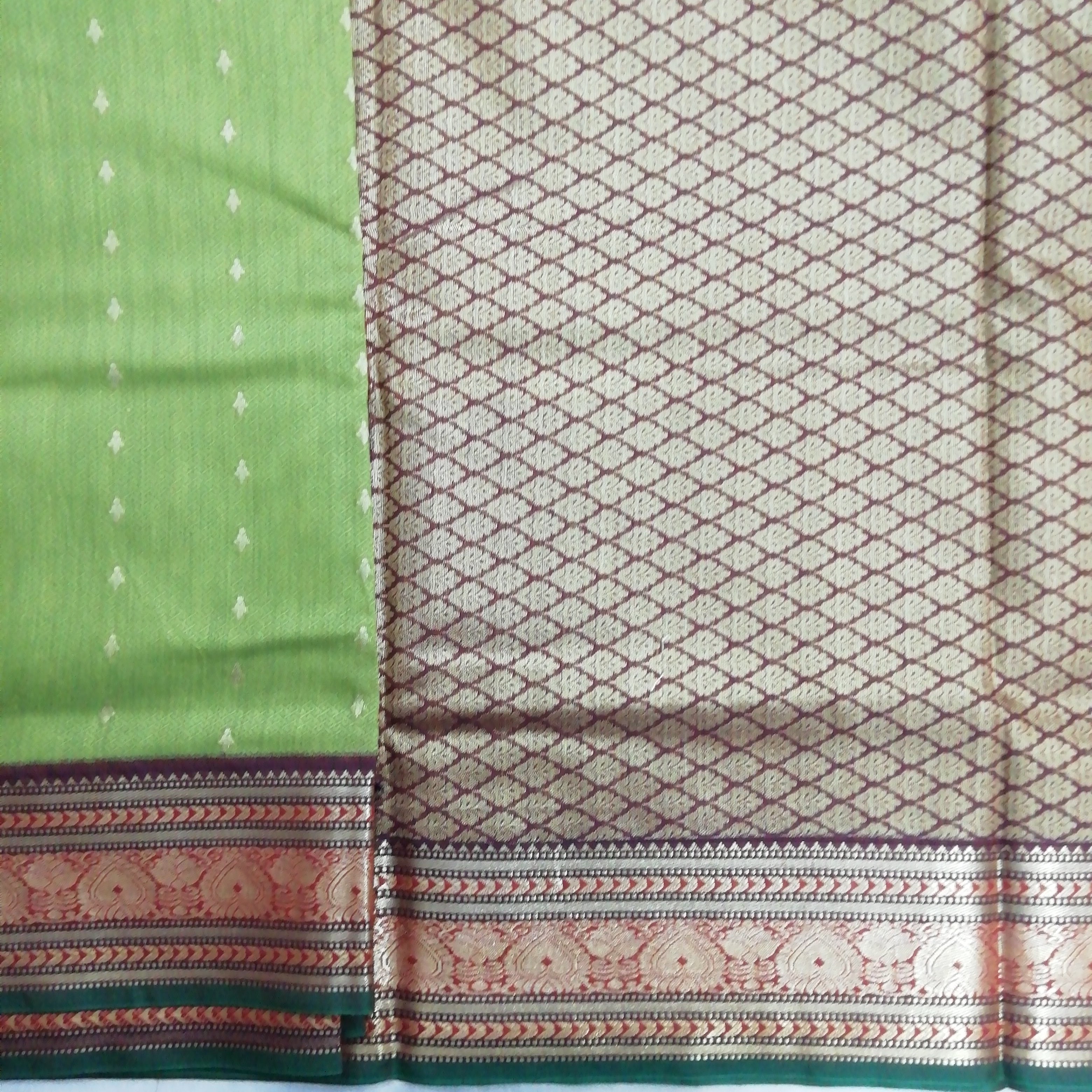 Akshaya cotton 10.25 yards madisar