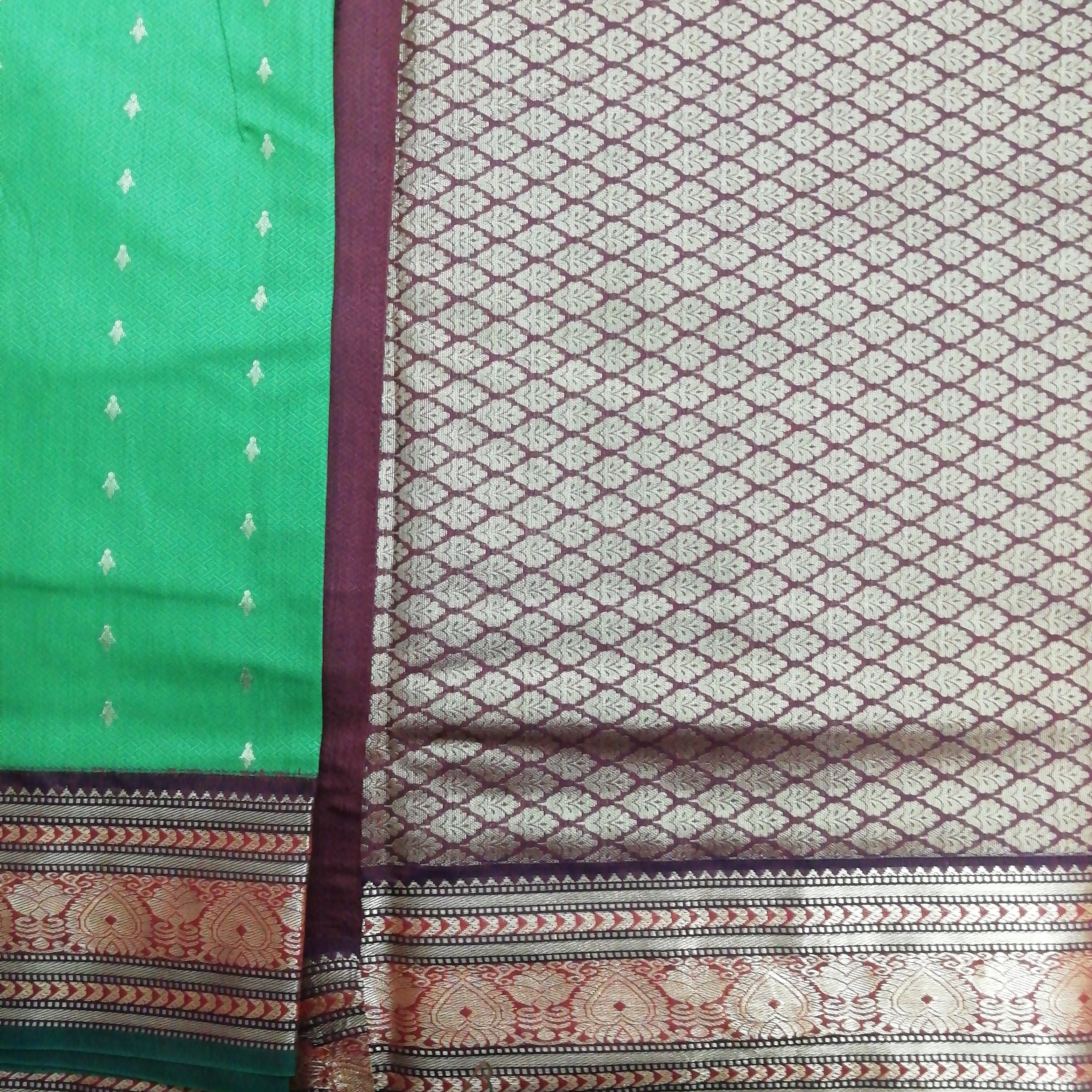 Akshaya cotton 10.25 yards madisar