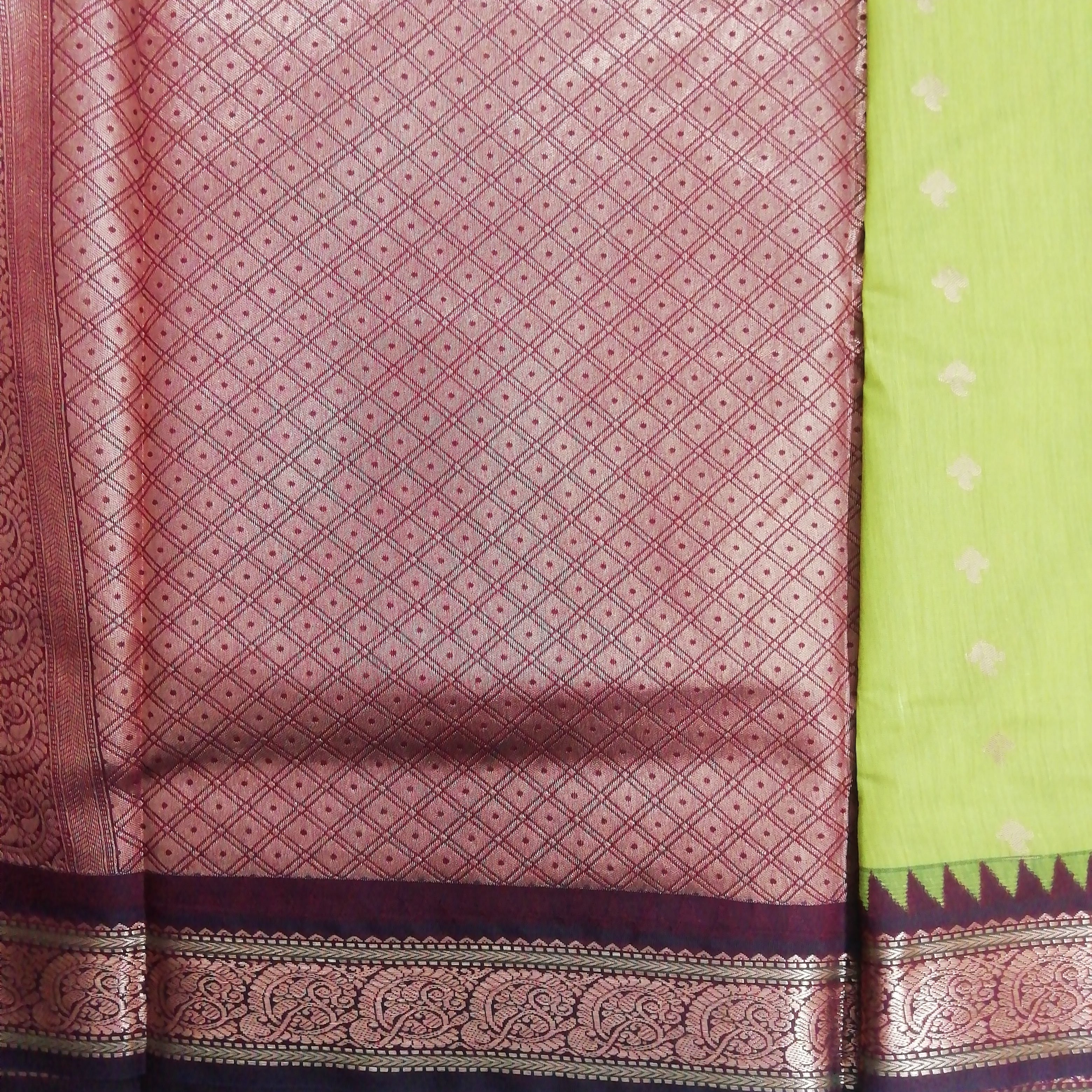 Akshaya cotton 10.25 yards madisar