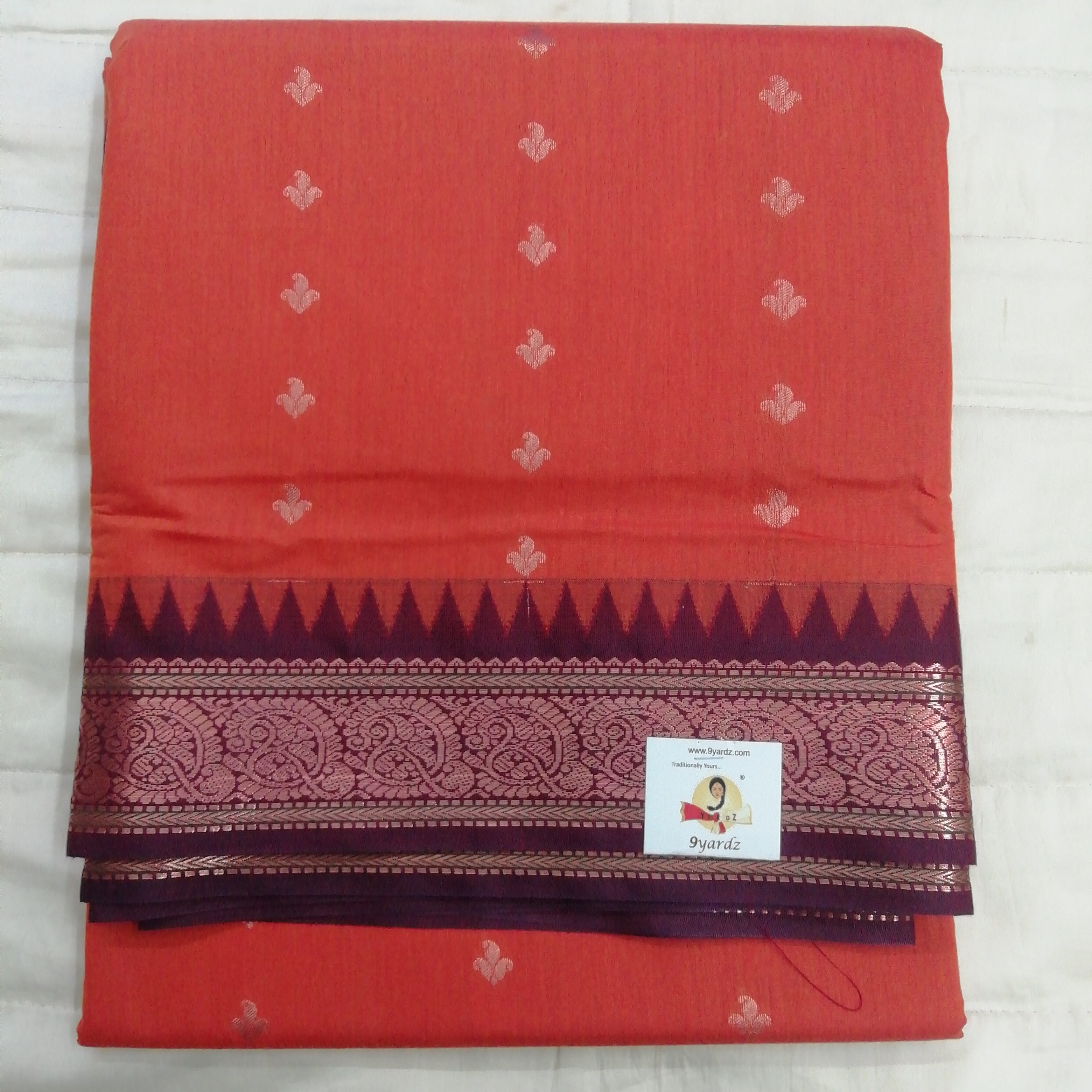 Akshaya cotton 10.25 yards madisar
