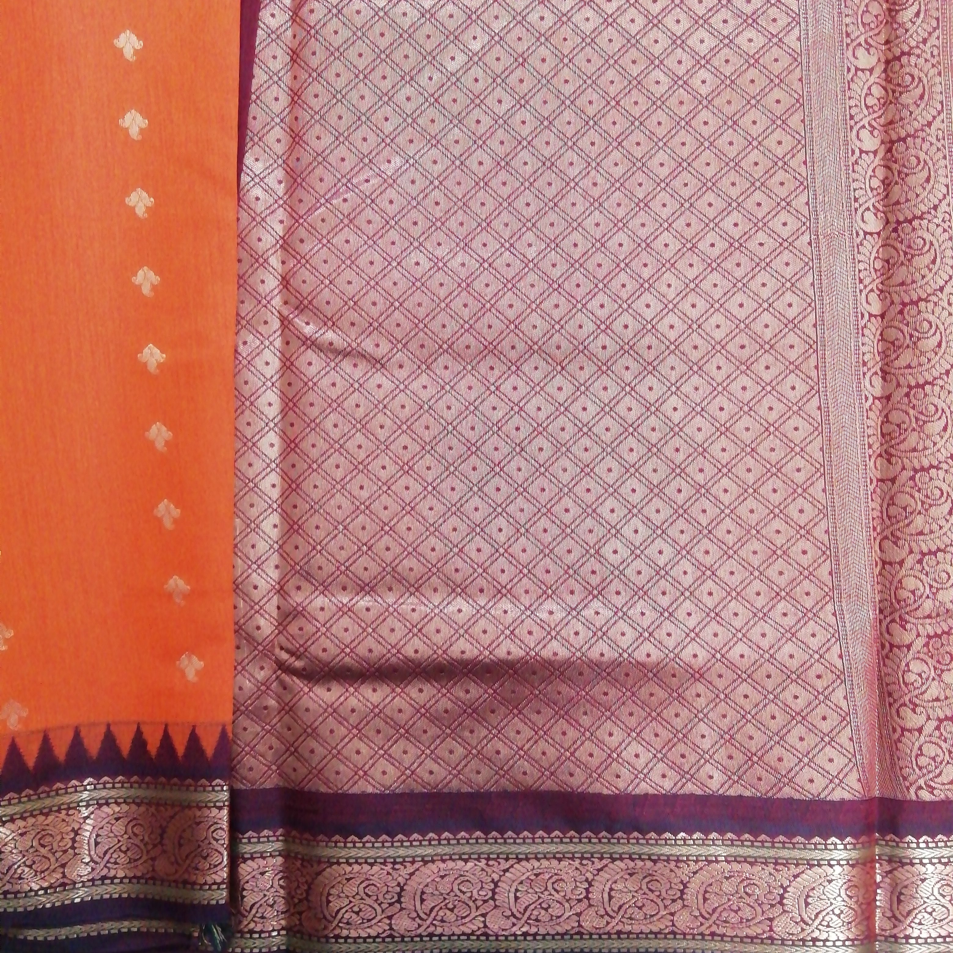 Akshaya cotton 10.25 yards madisar