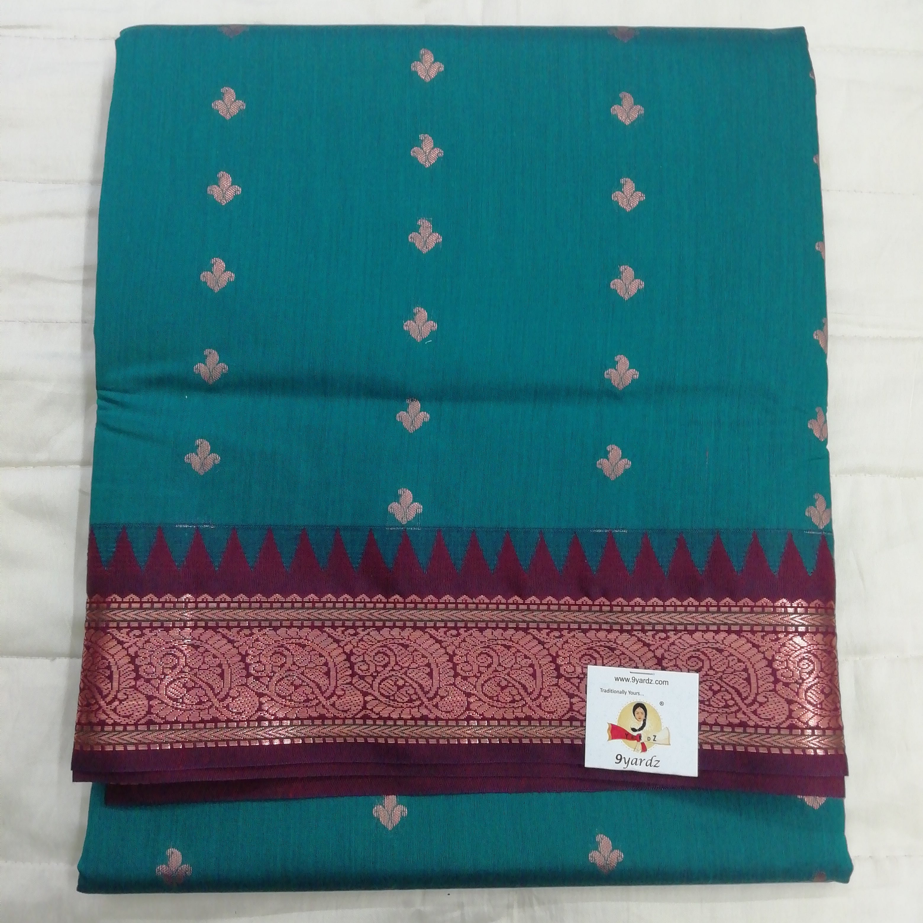 Akshaya cotton 10.25 yards madisar