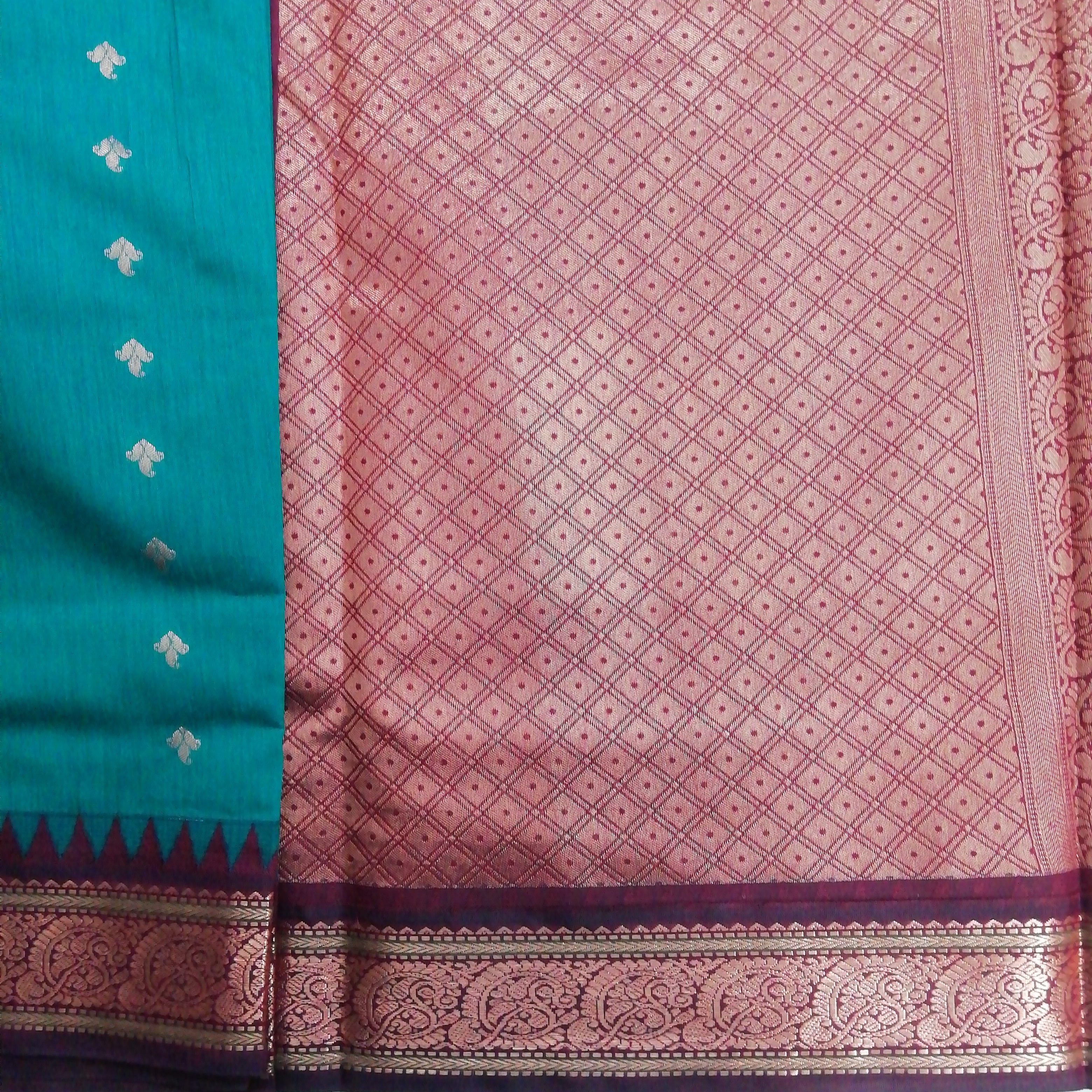 Akshaya cotton 10.25 yards madisar