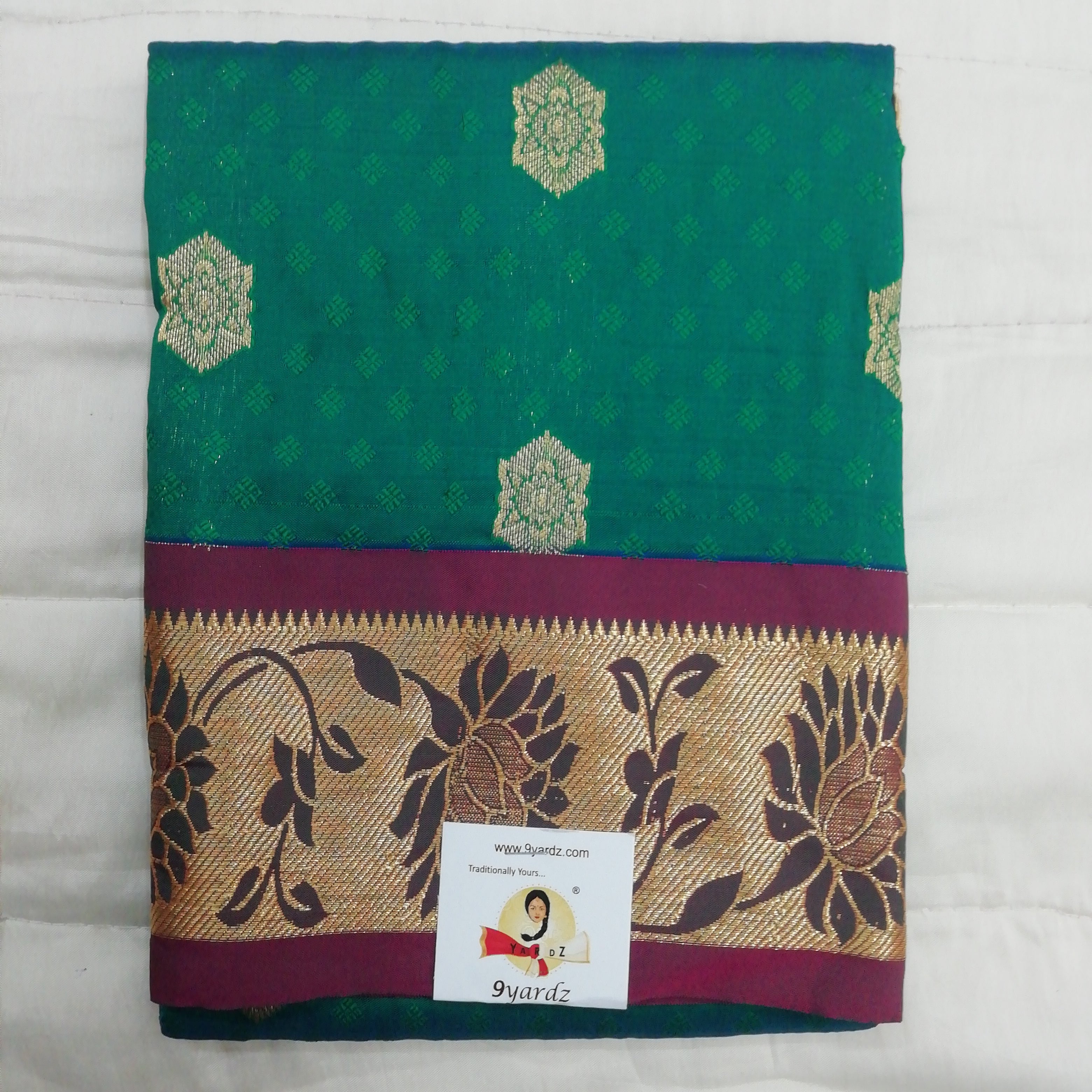 Pavadai poly silk 27"