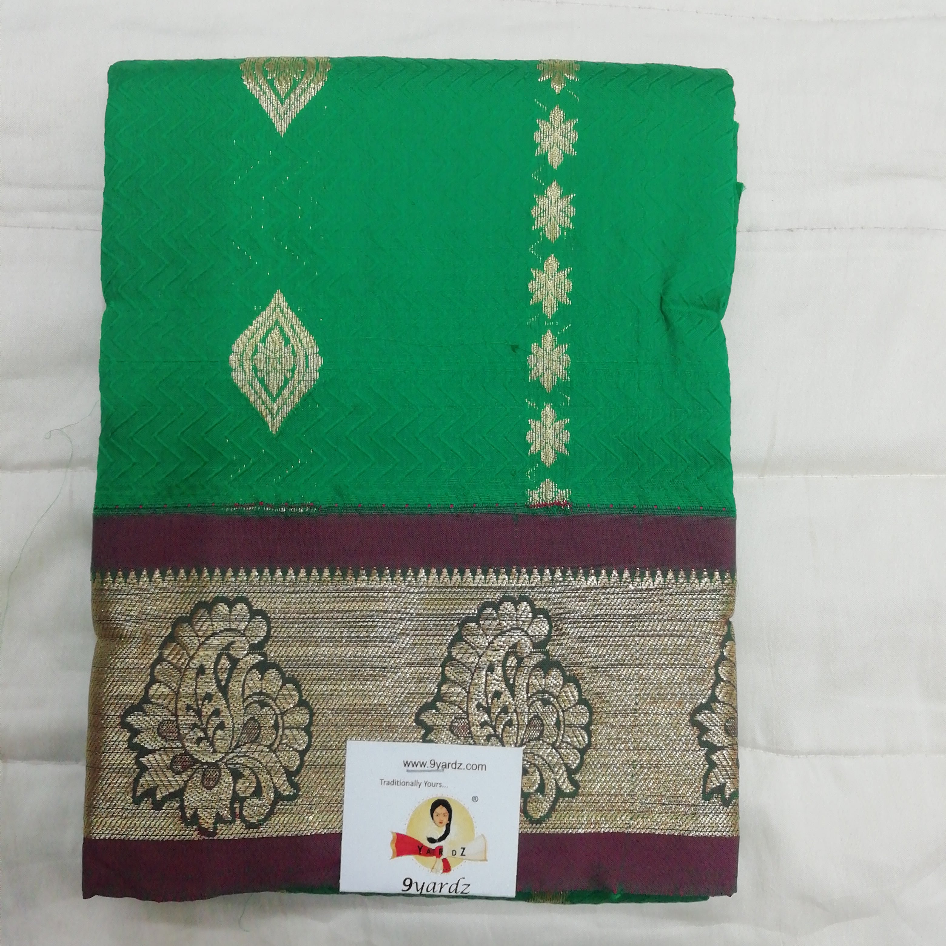 Pavadai poly silk 27"