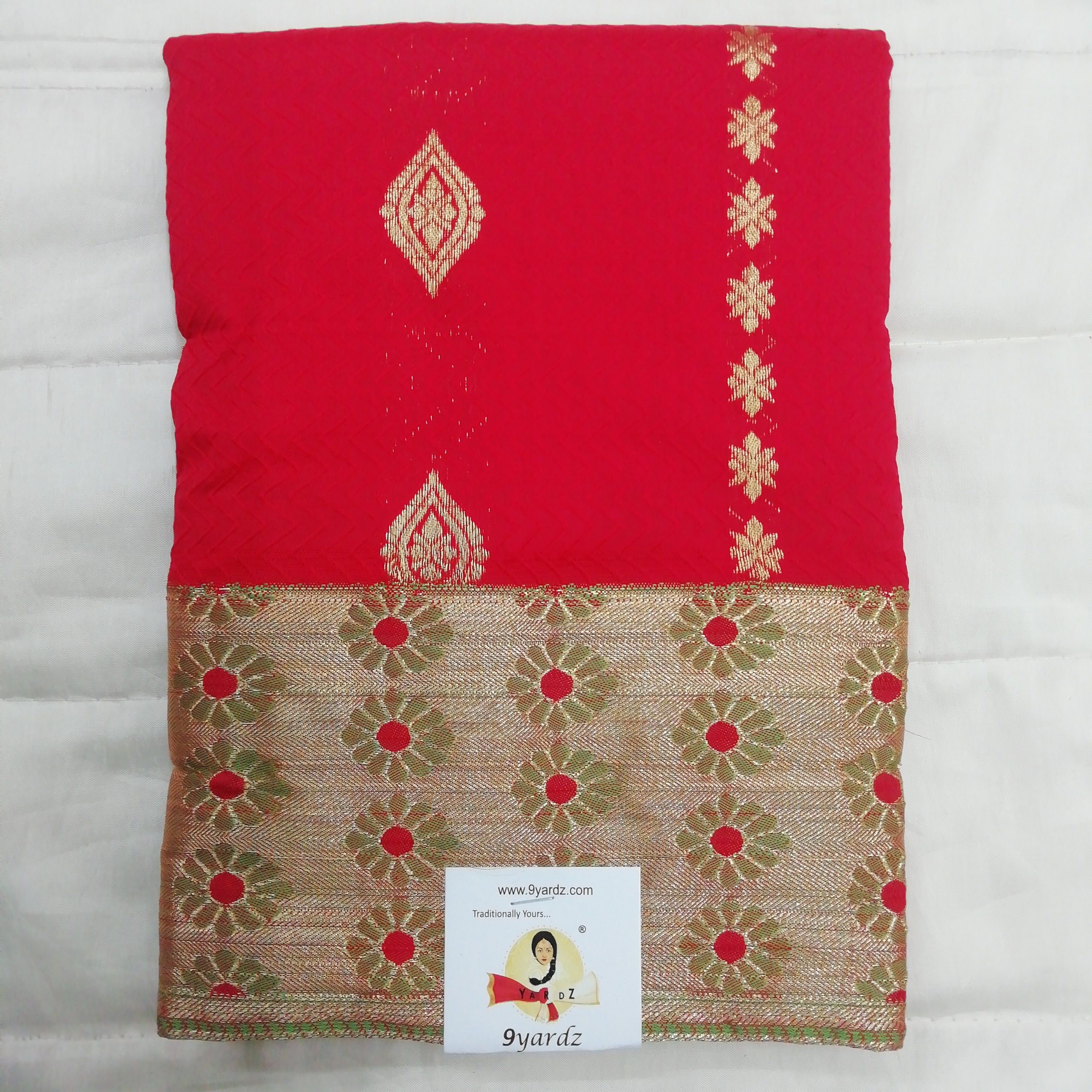 Pavadai poly silk 27"