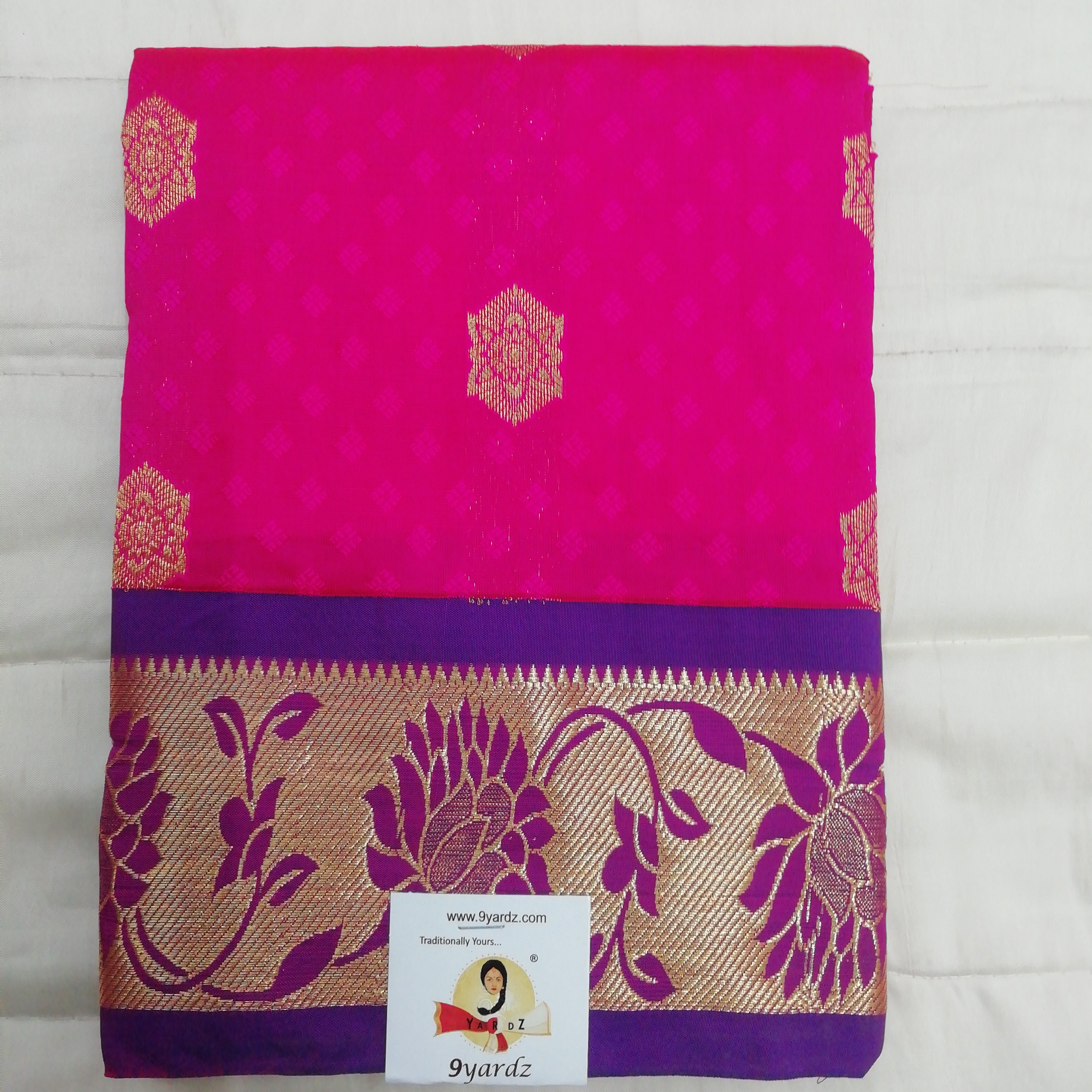 Pavadai poly silk 27"