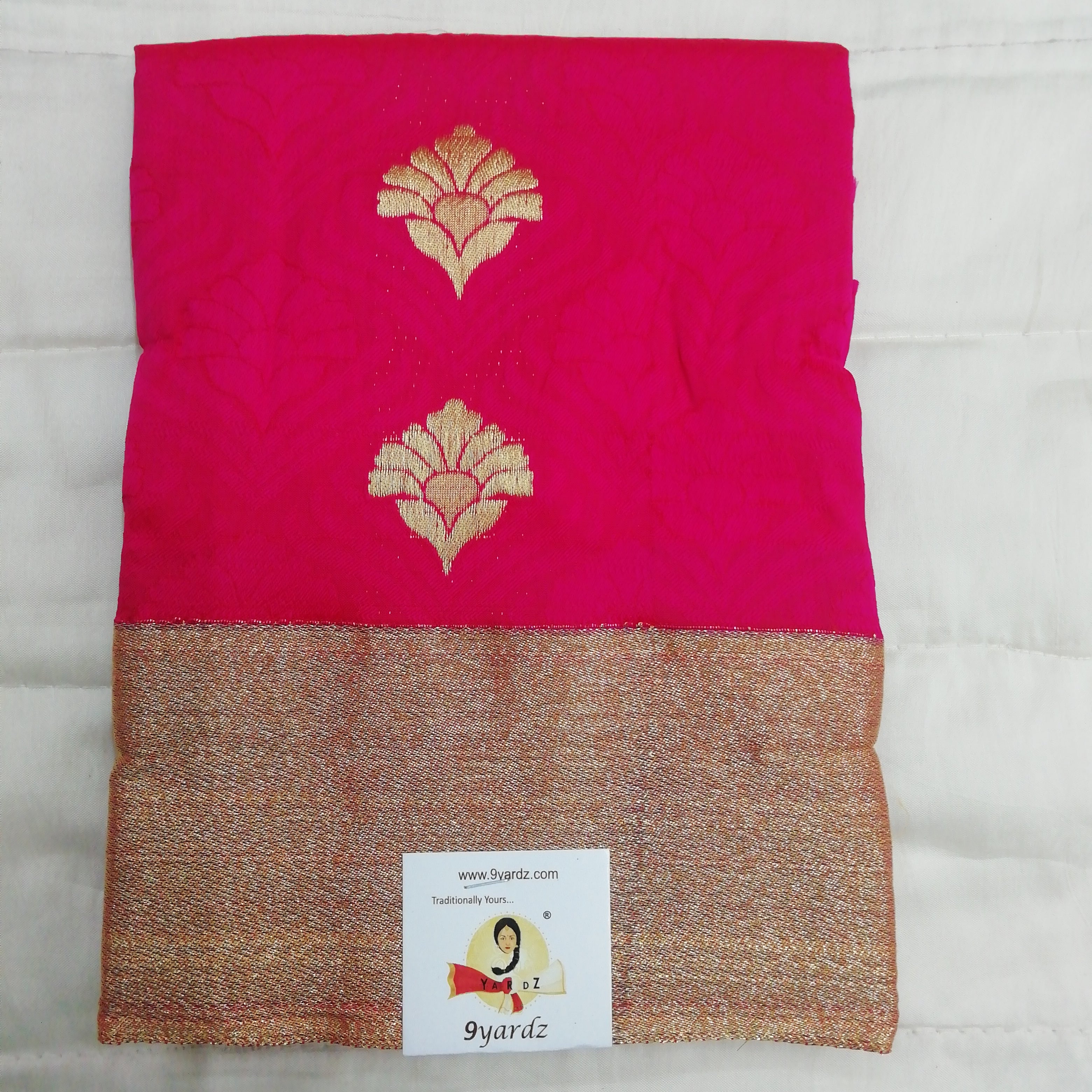 Pavadai poly silk 27"