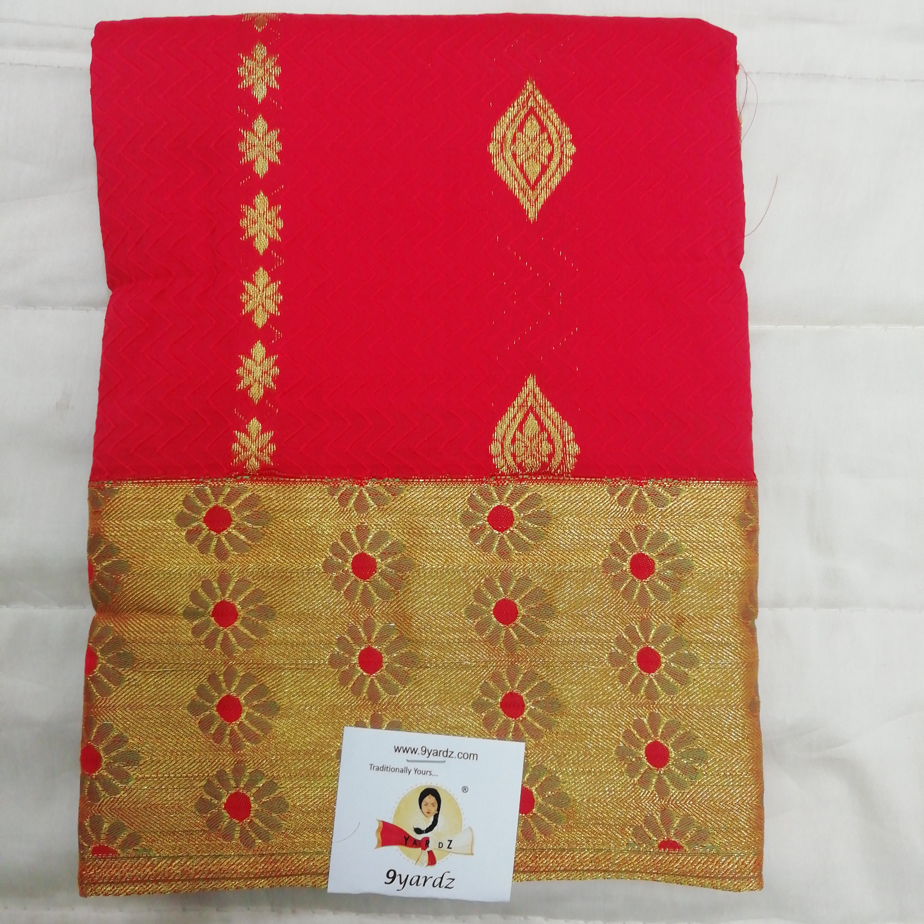 Pavadai poly silk 27"