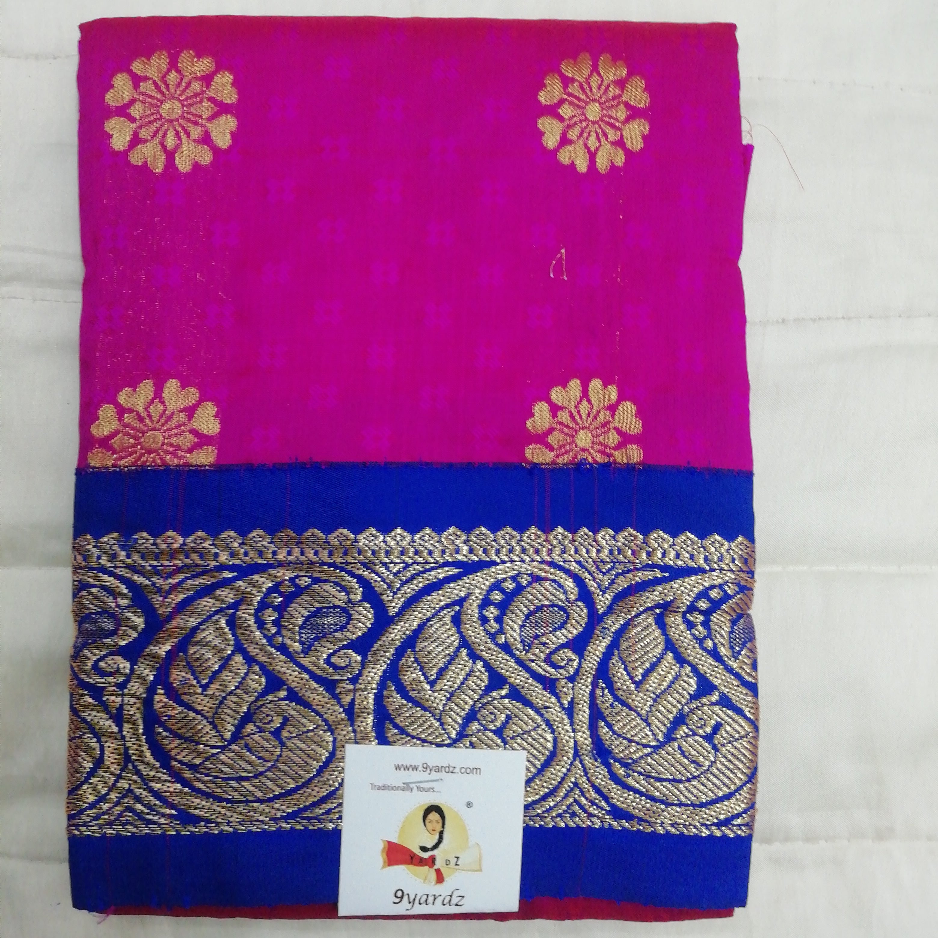 Pavadai poly silk 27"