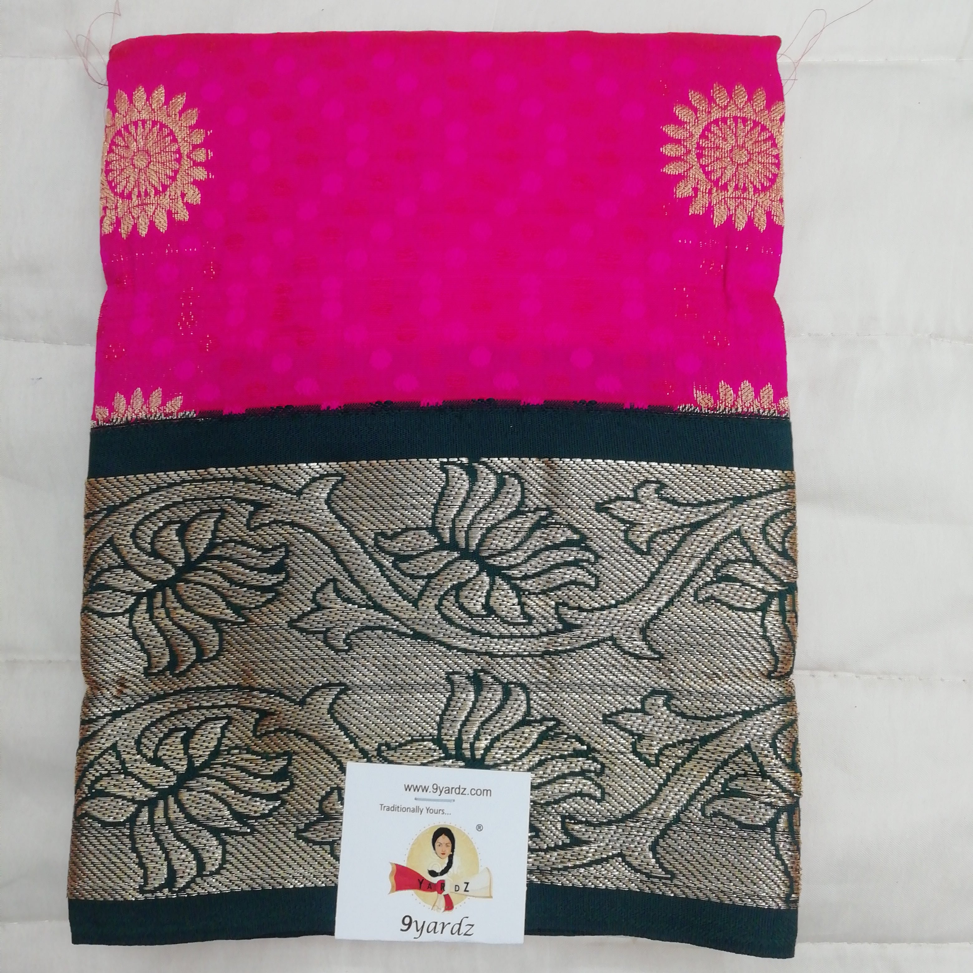 Pavadai poly silk 27"