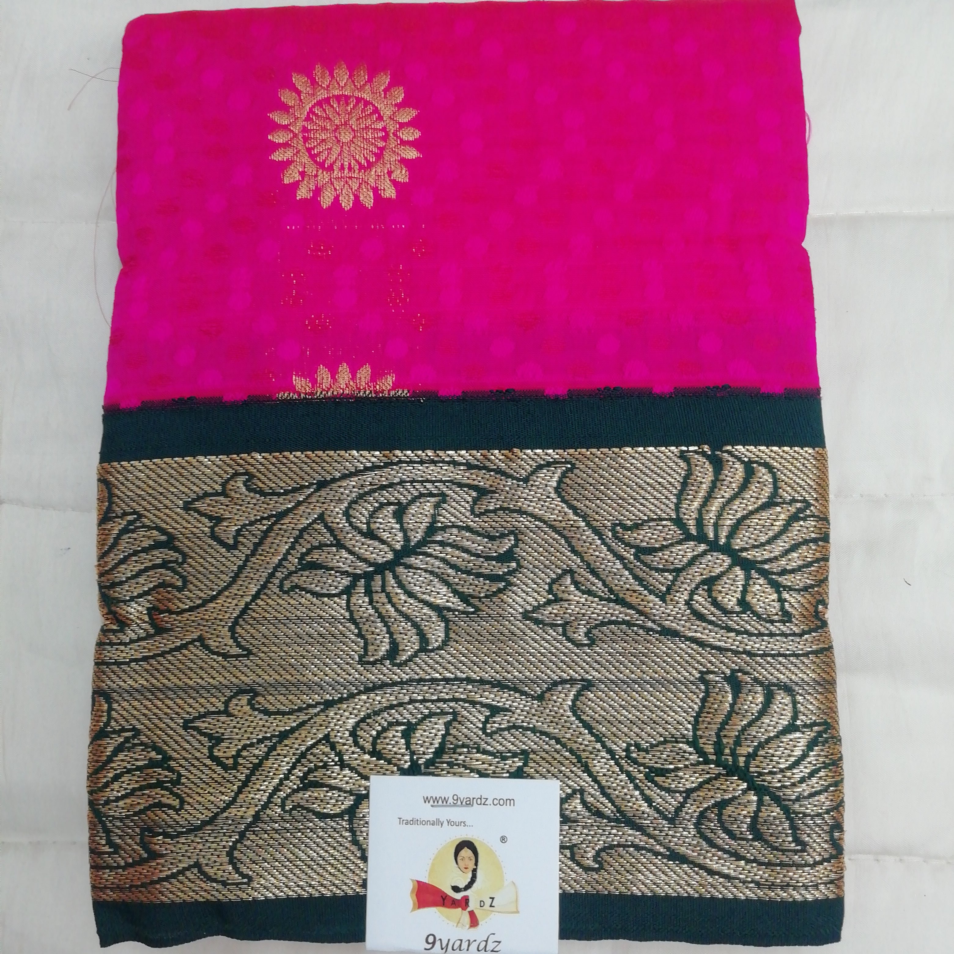 Pavadai poly silk 27"