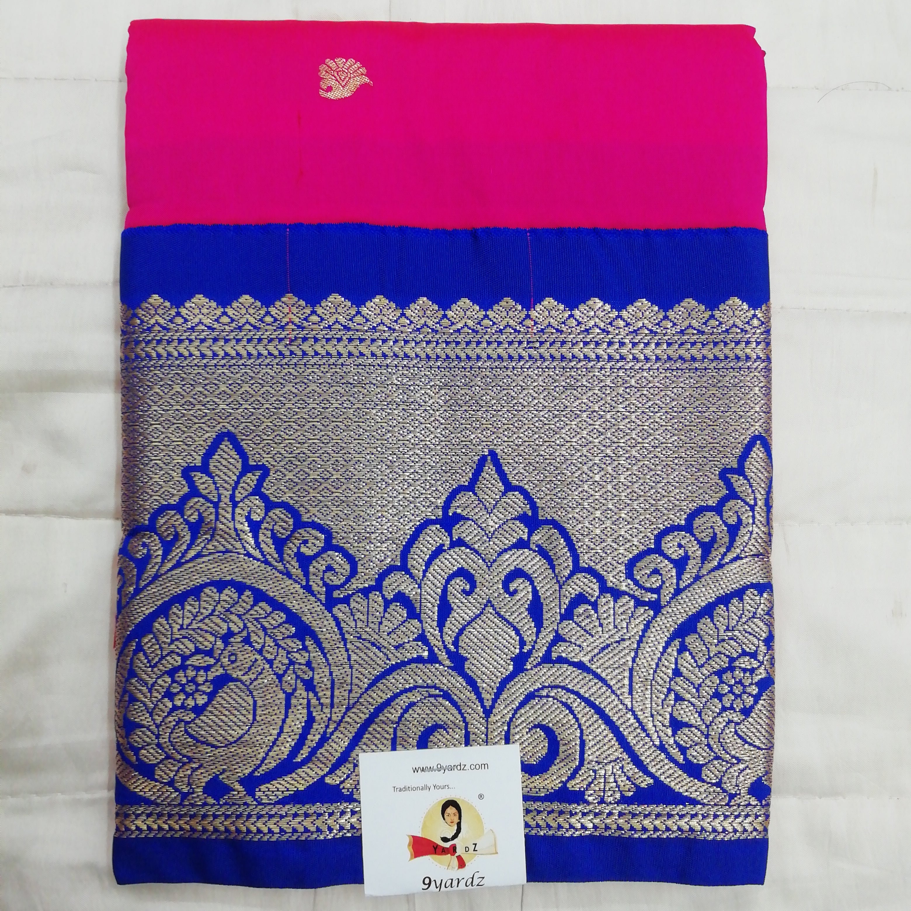 Pavadai poly silk 36"