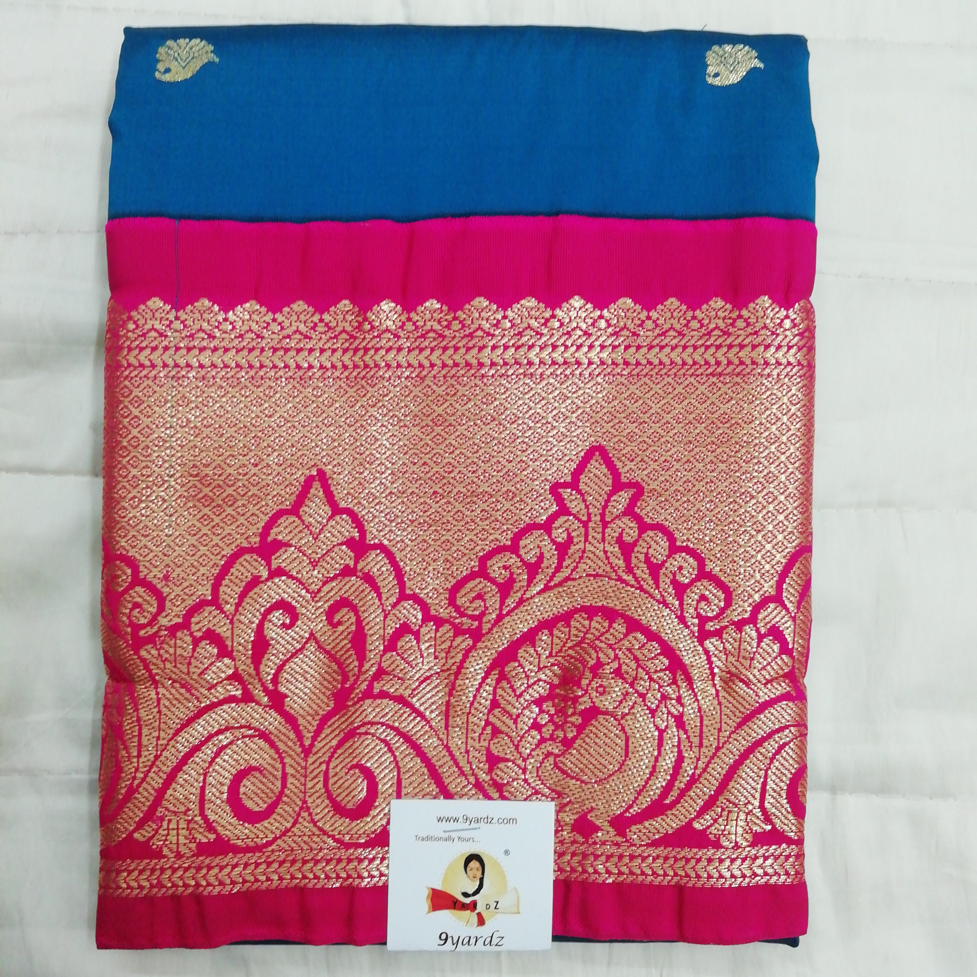Pavadai poly silk 36"