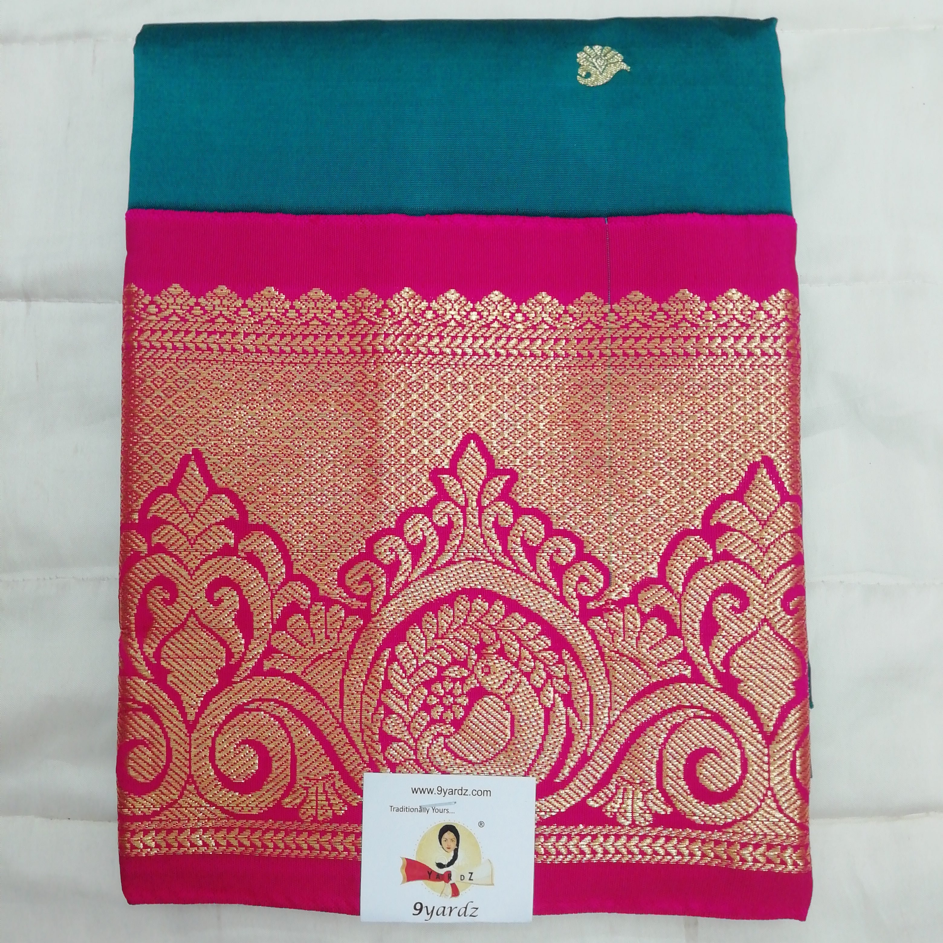 Pavadai poly silk 36"