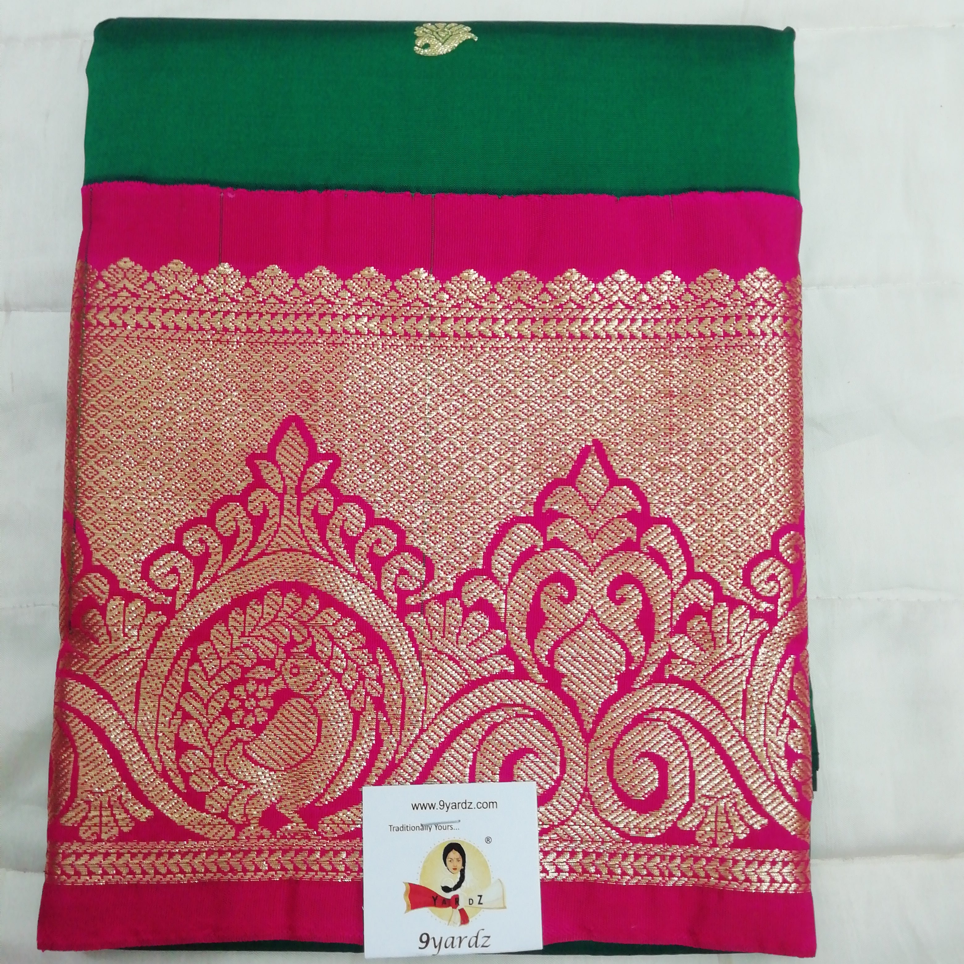 Pavadai poly silk 36"