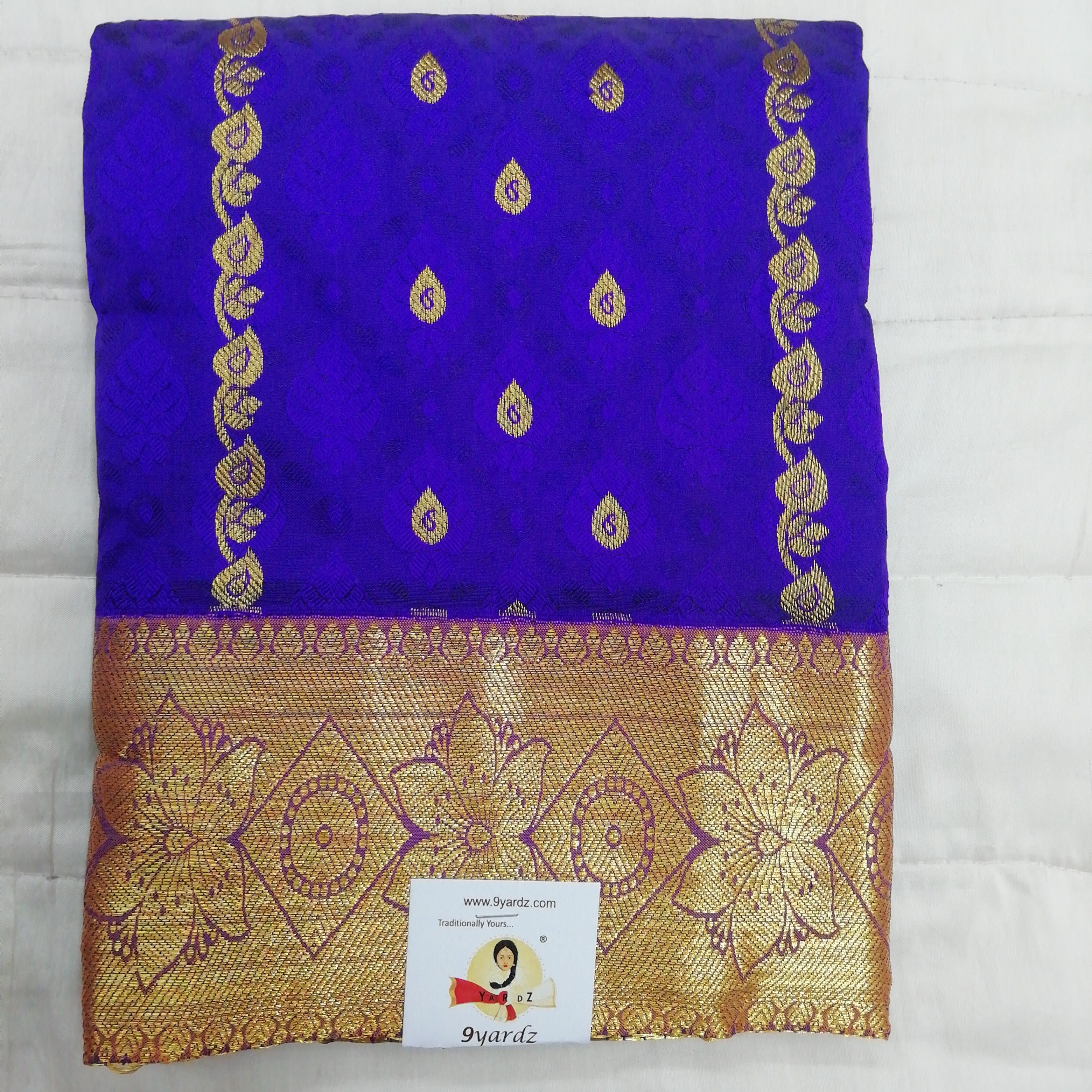 Pavadai poly silk 36"