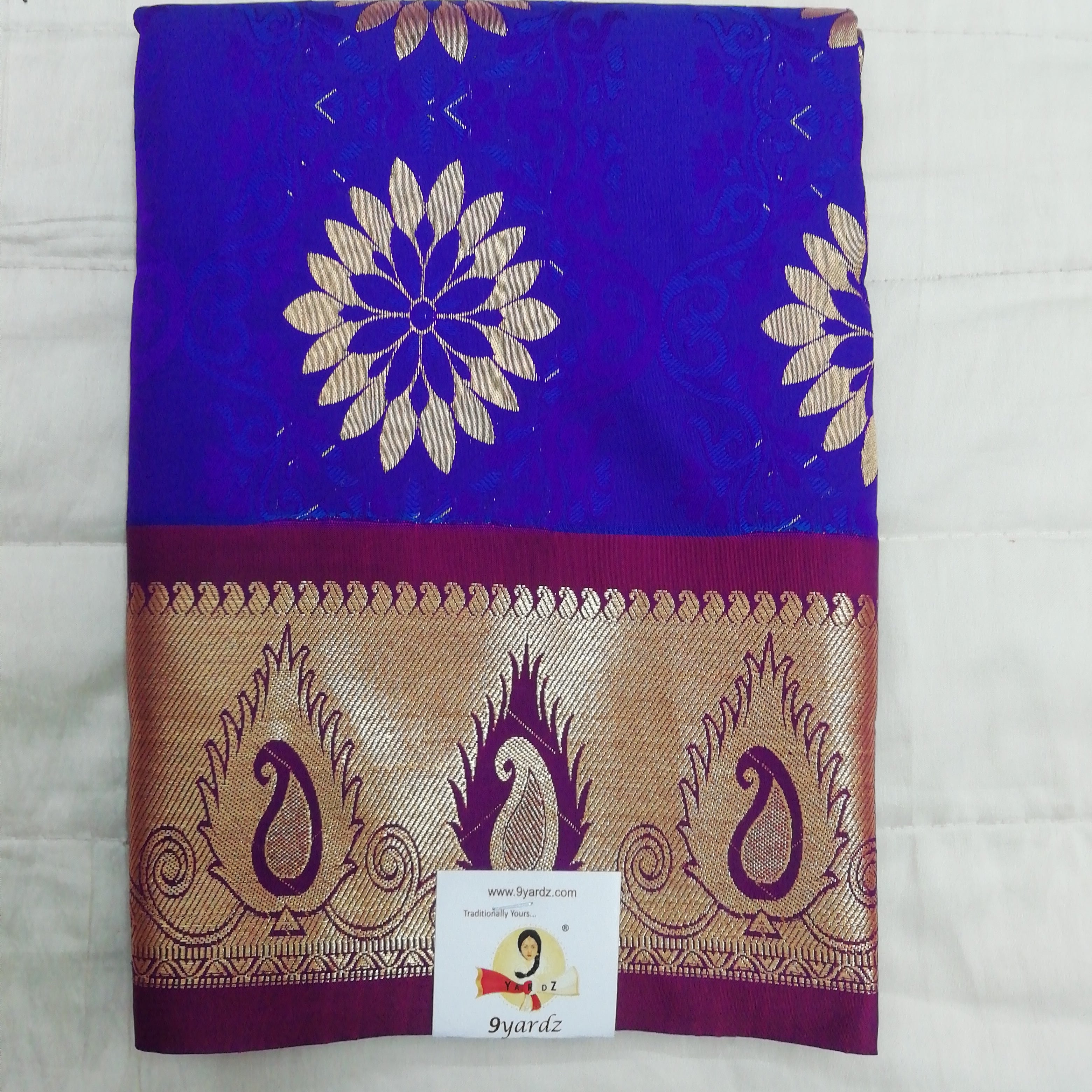Pavadai poly silk 36"