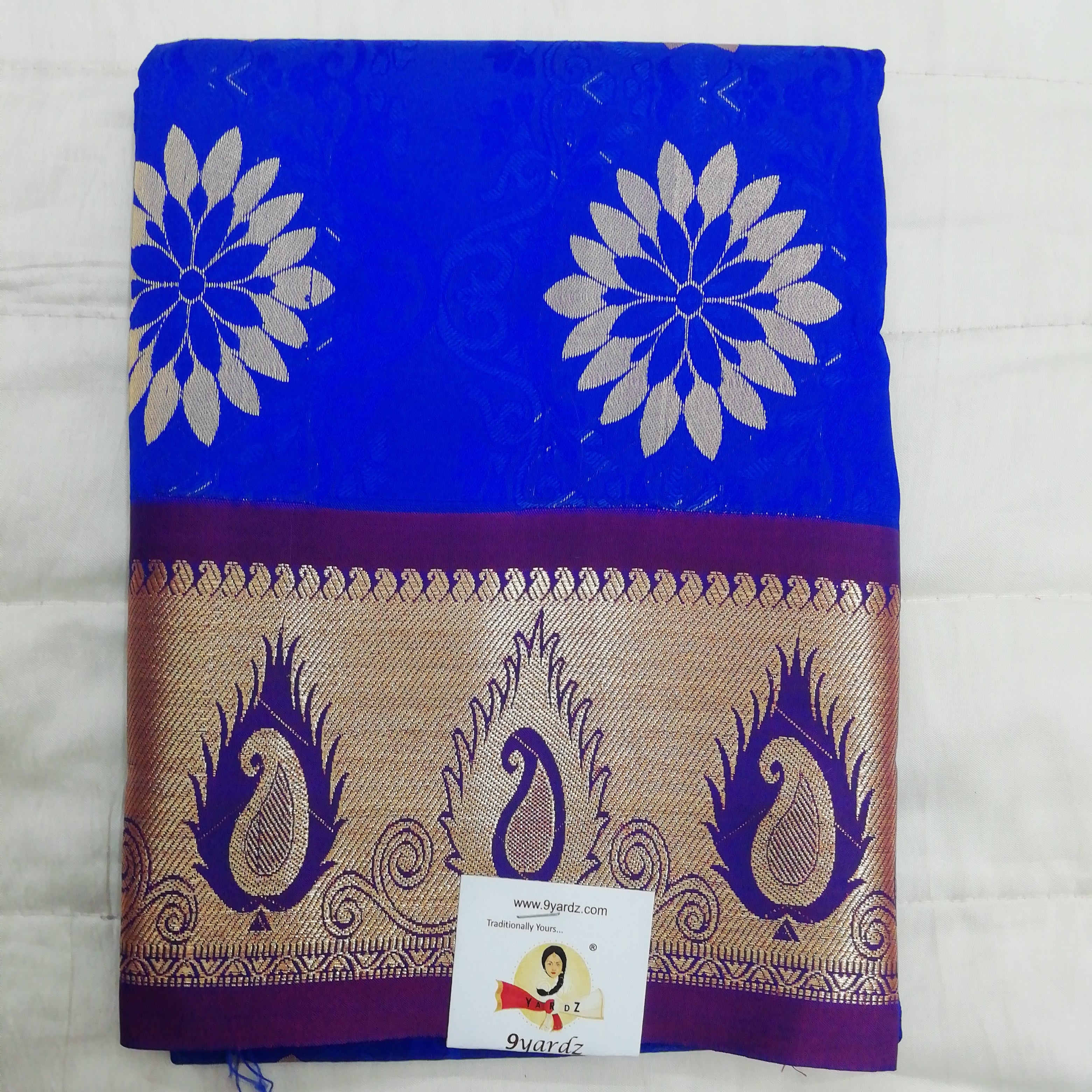 Pavadai poly silk 36"