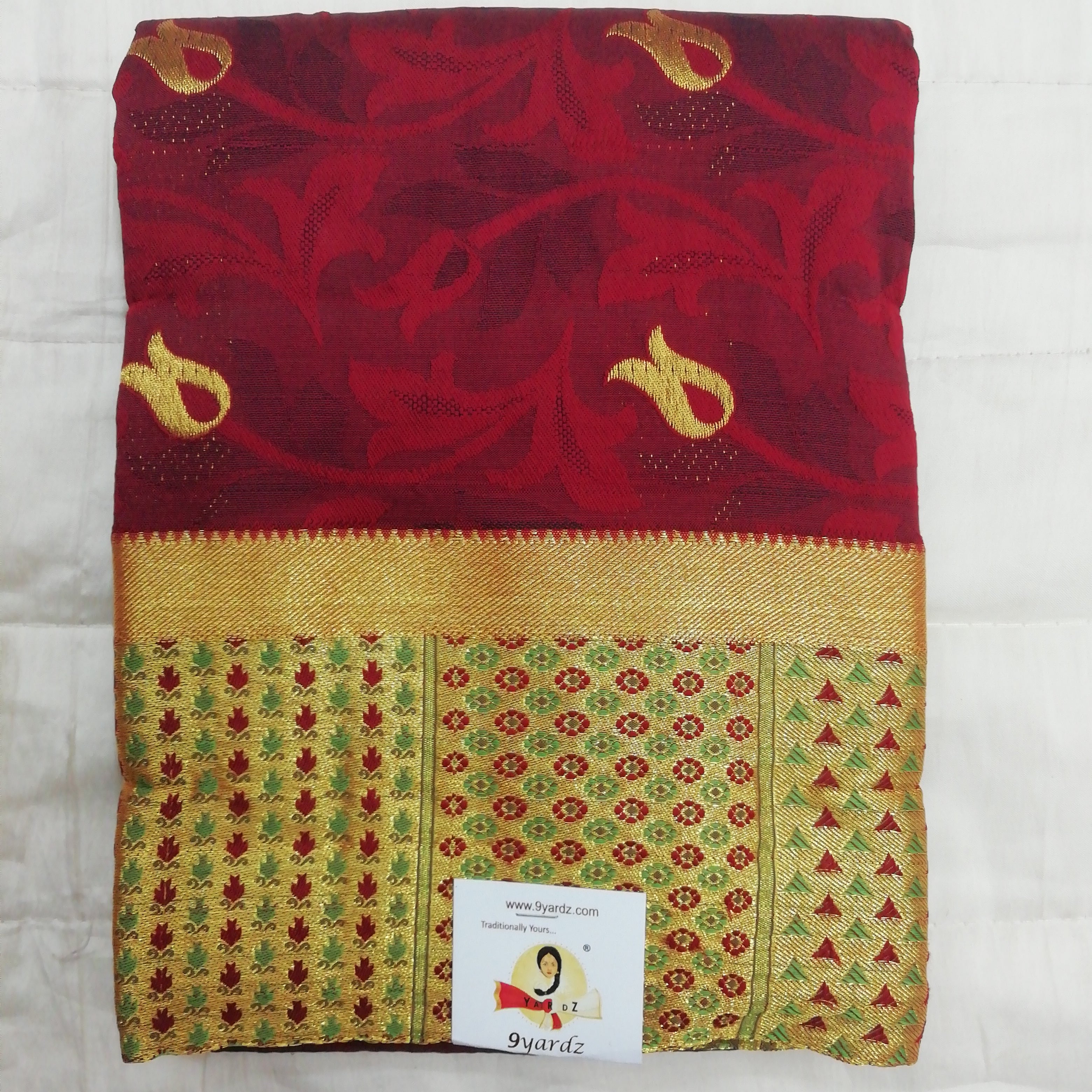 Pavadai poly silk 36"