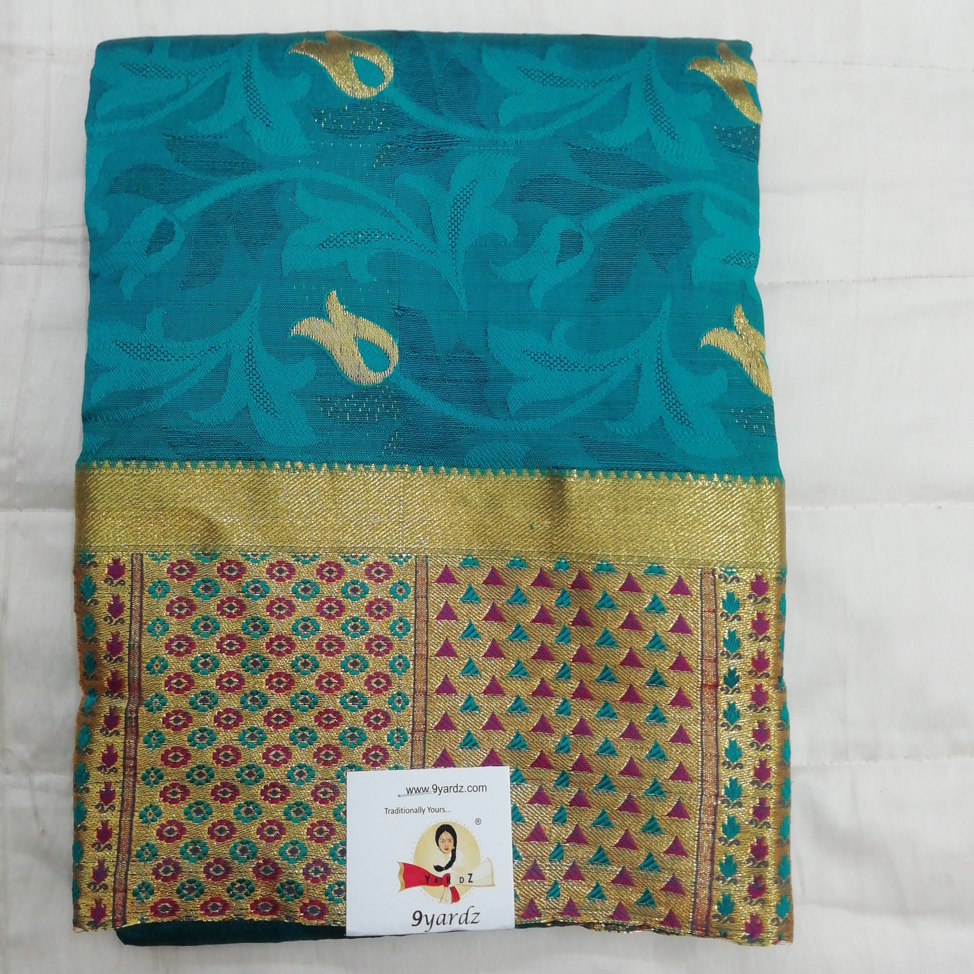 Pavadai poly silk 36"