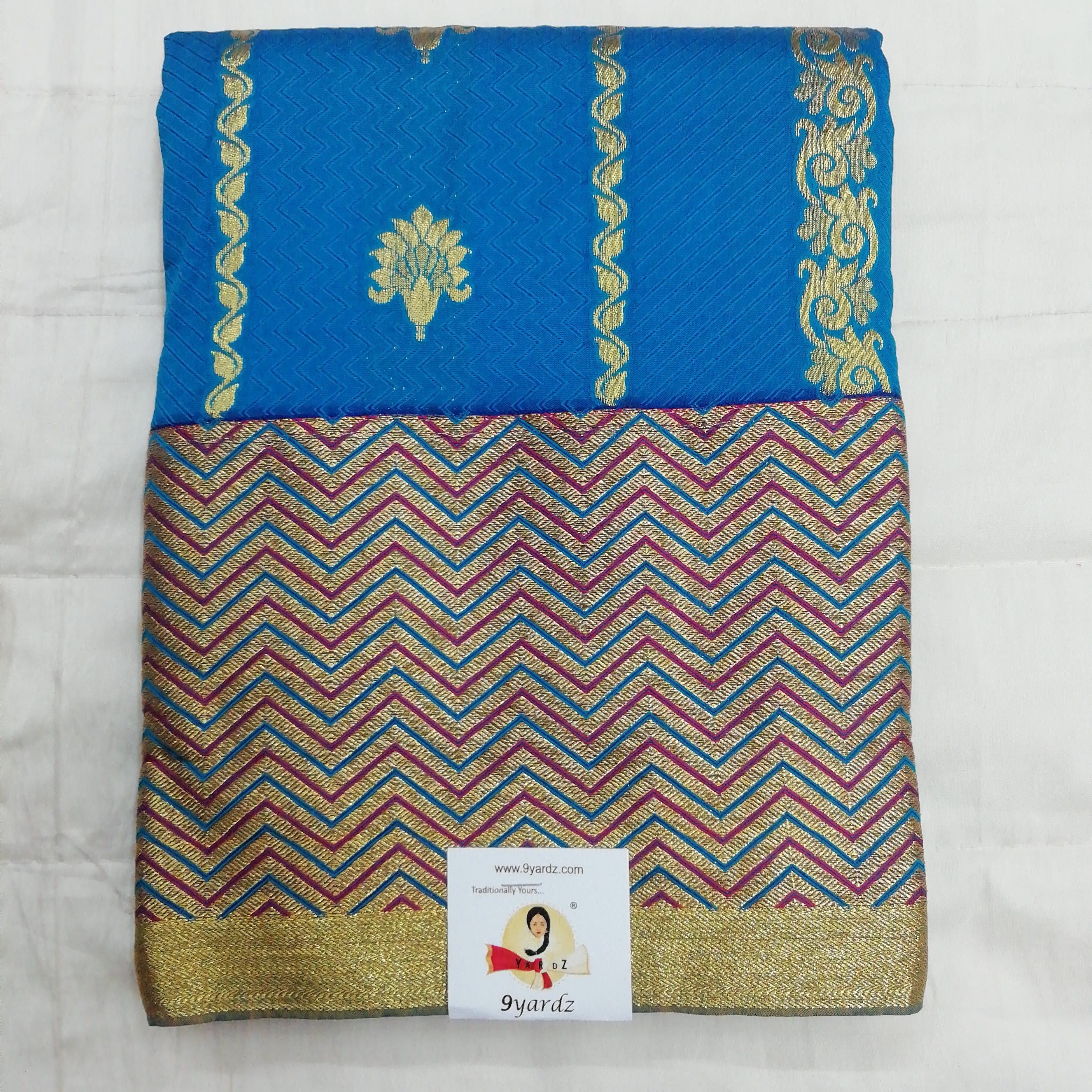 Pavadai poly silk 36"