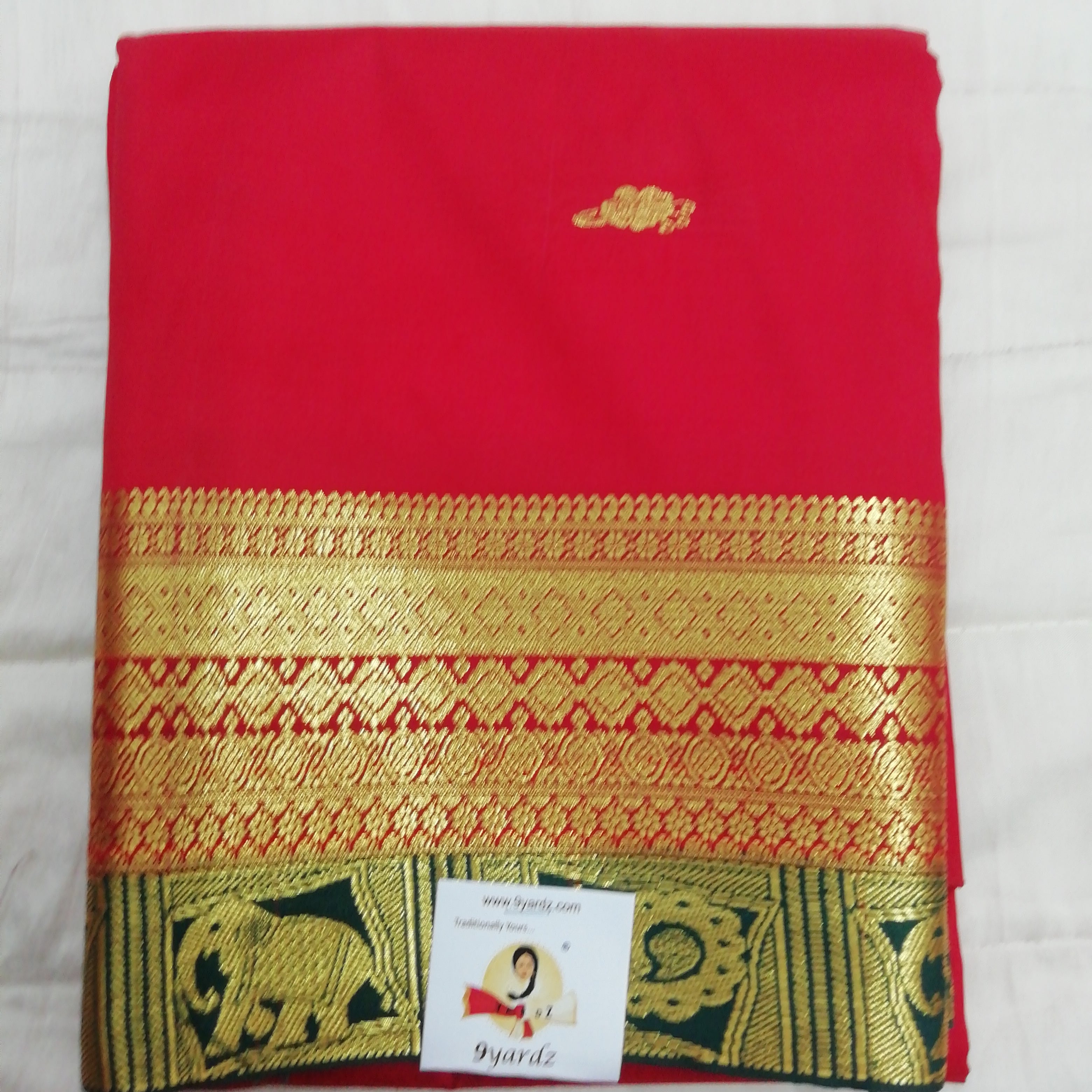 Pavadai poly silk 36"