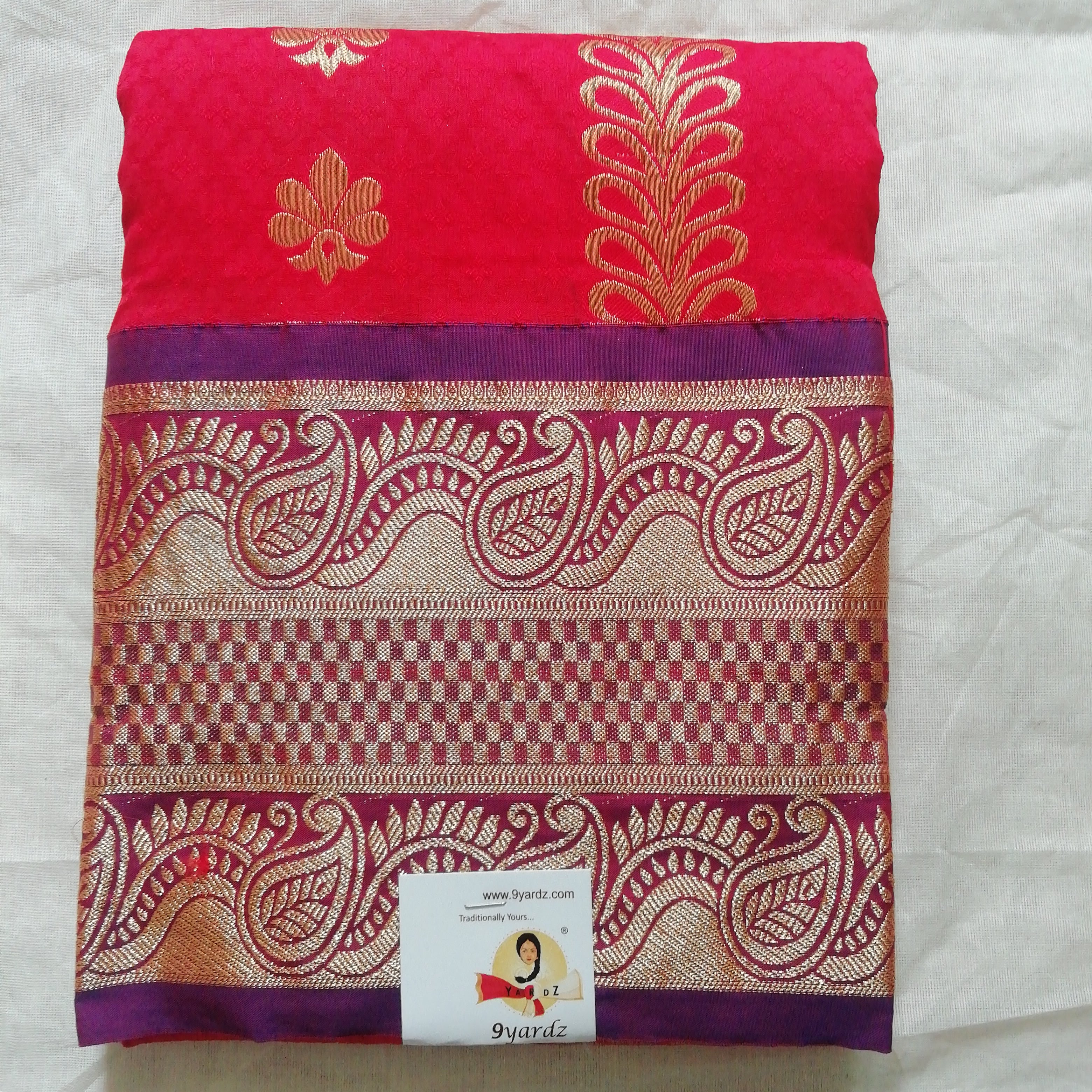 Pavadai poly silk 36"
