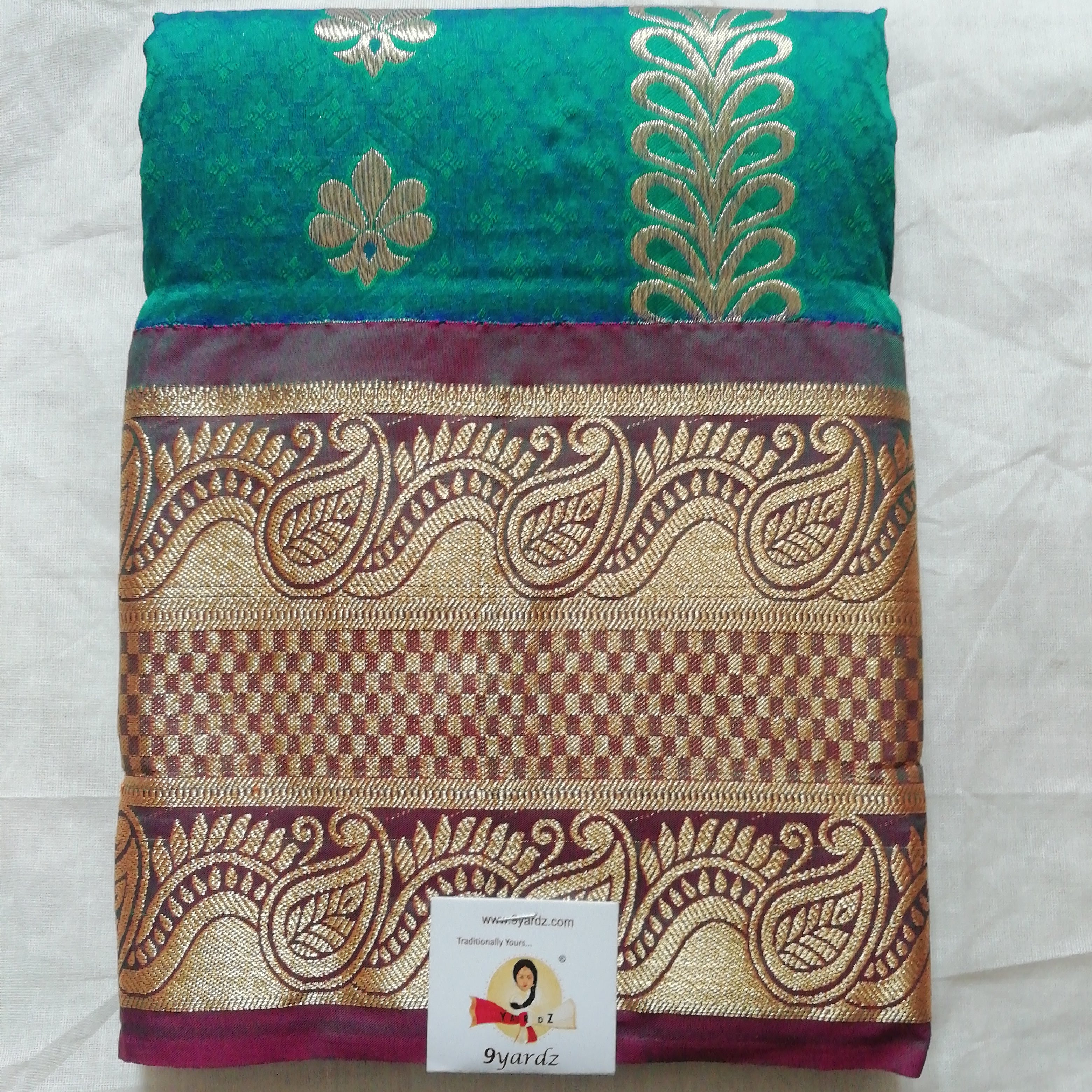 Pavadai poly silk 36"