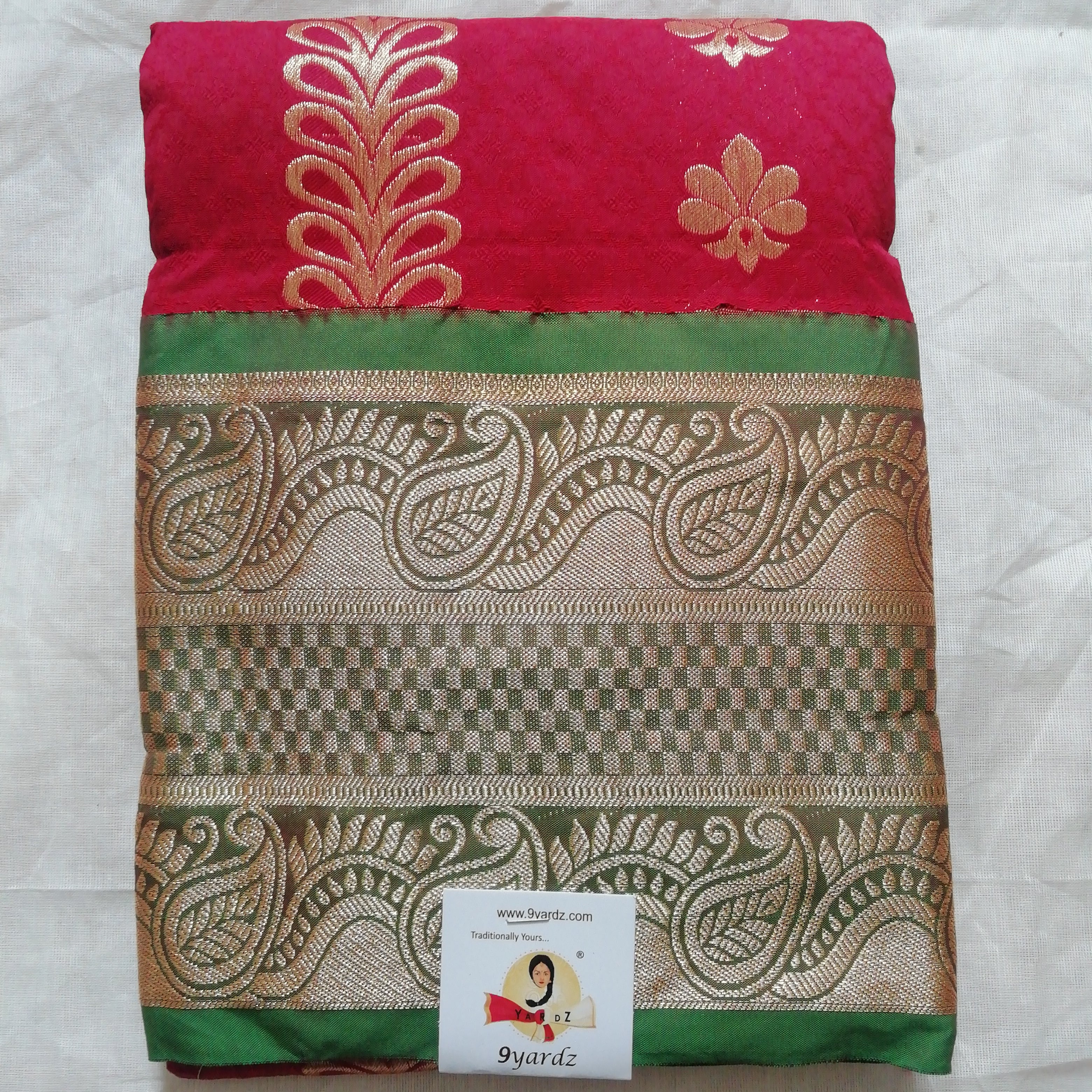 Pavadai poly silk 36"