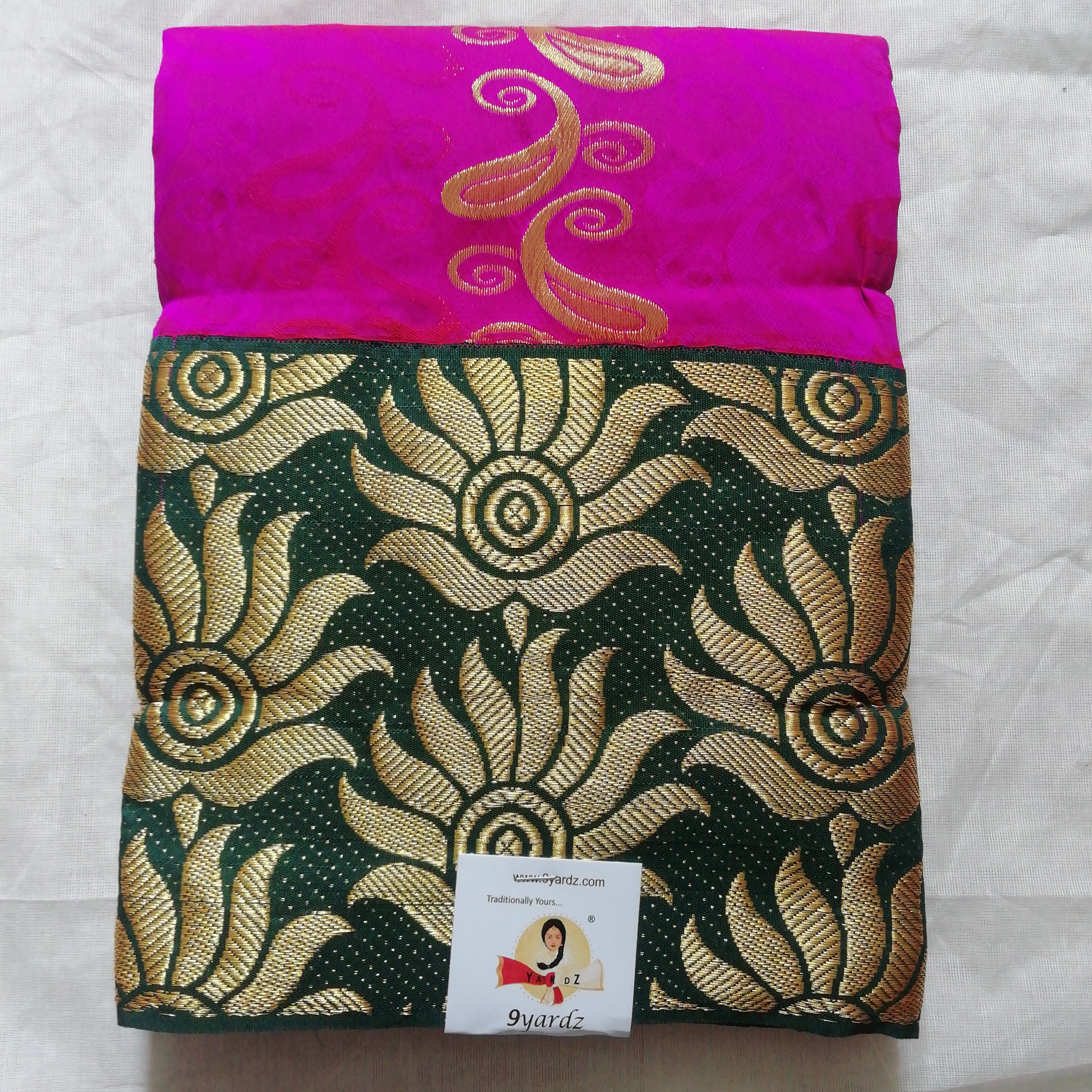 Pavadai poly silk 36"