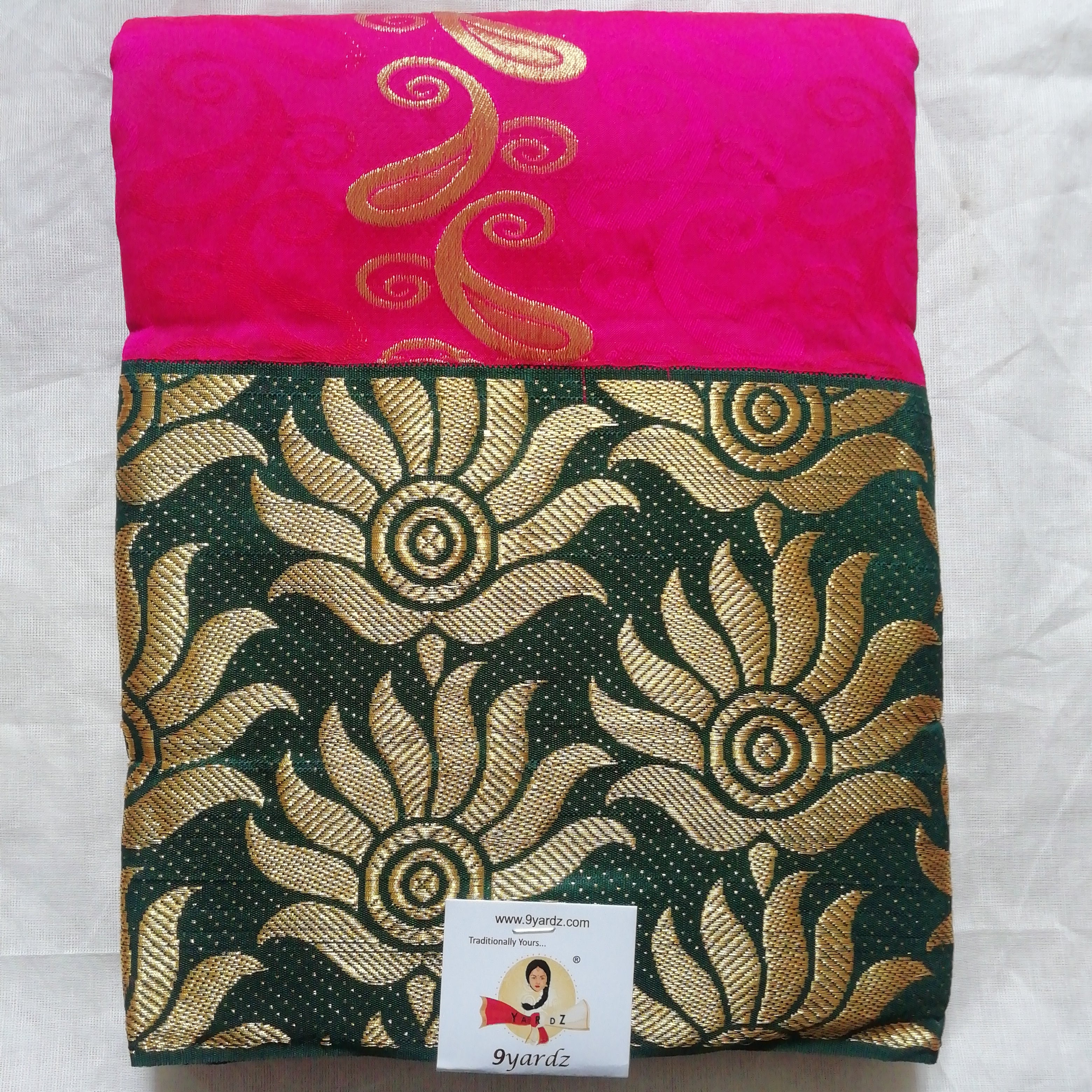 Pavadai poly silk 36"