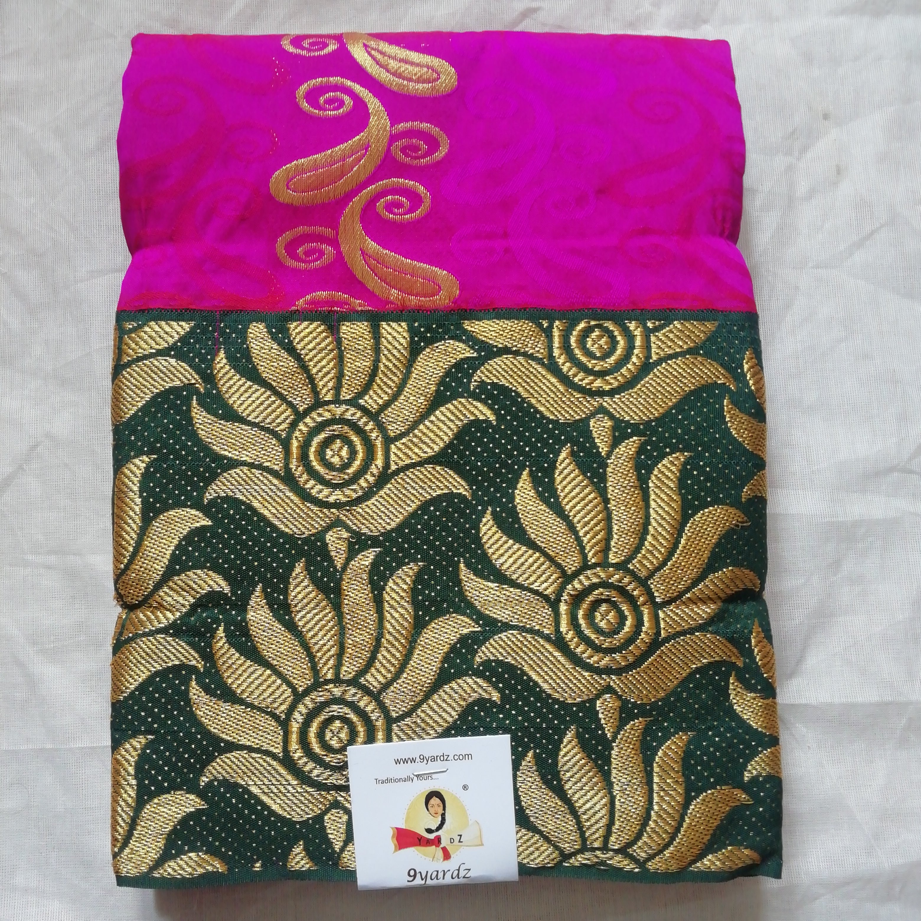 Pavadai poly silk 36"